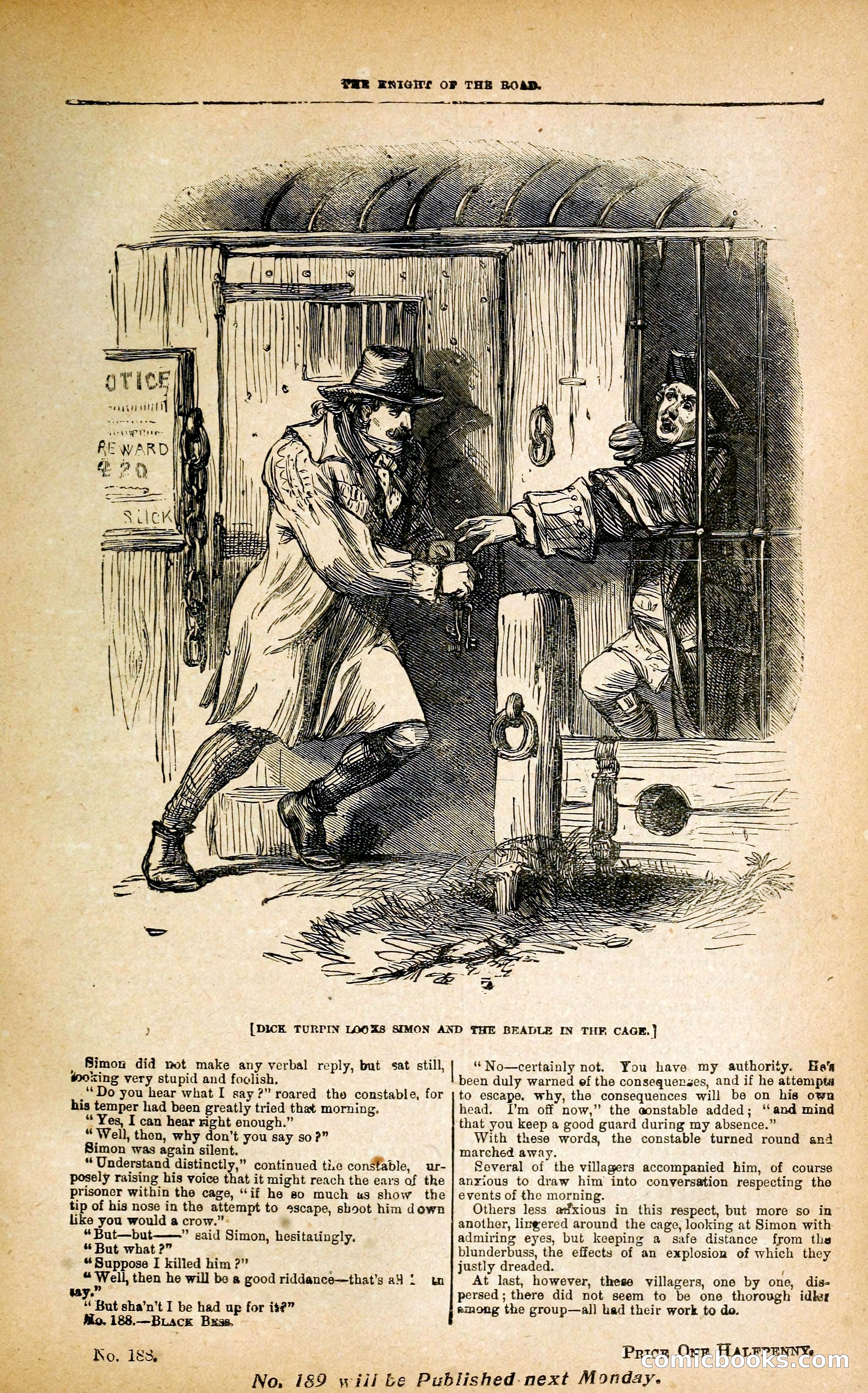 Black Bess; or, the Knight of the Road — page 125: Penny Dreadfuls, 1866