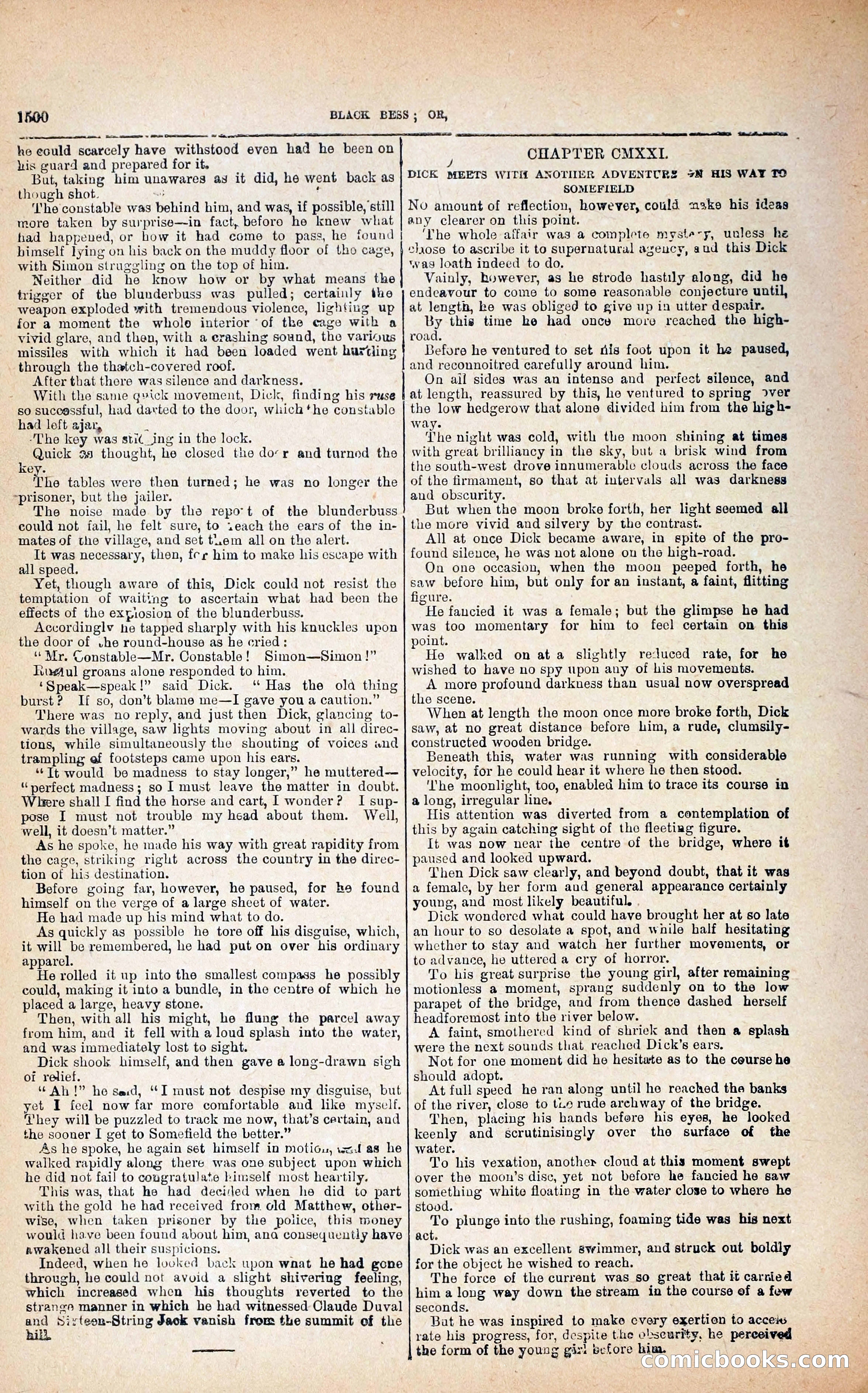 Black Bess; or, the Knight of the Road — page 128: Penny Dreadfuls, 1866