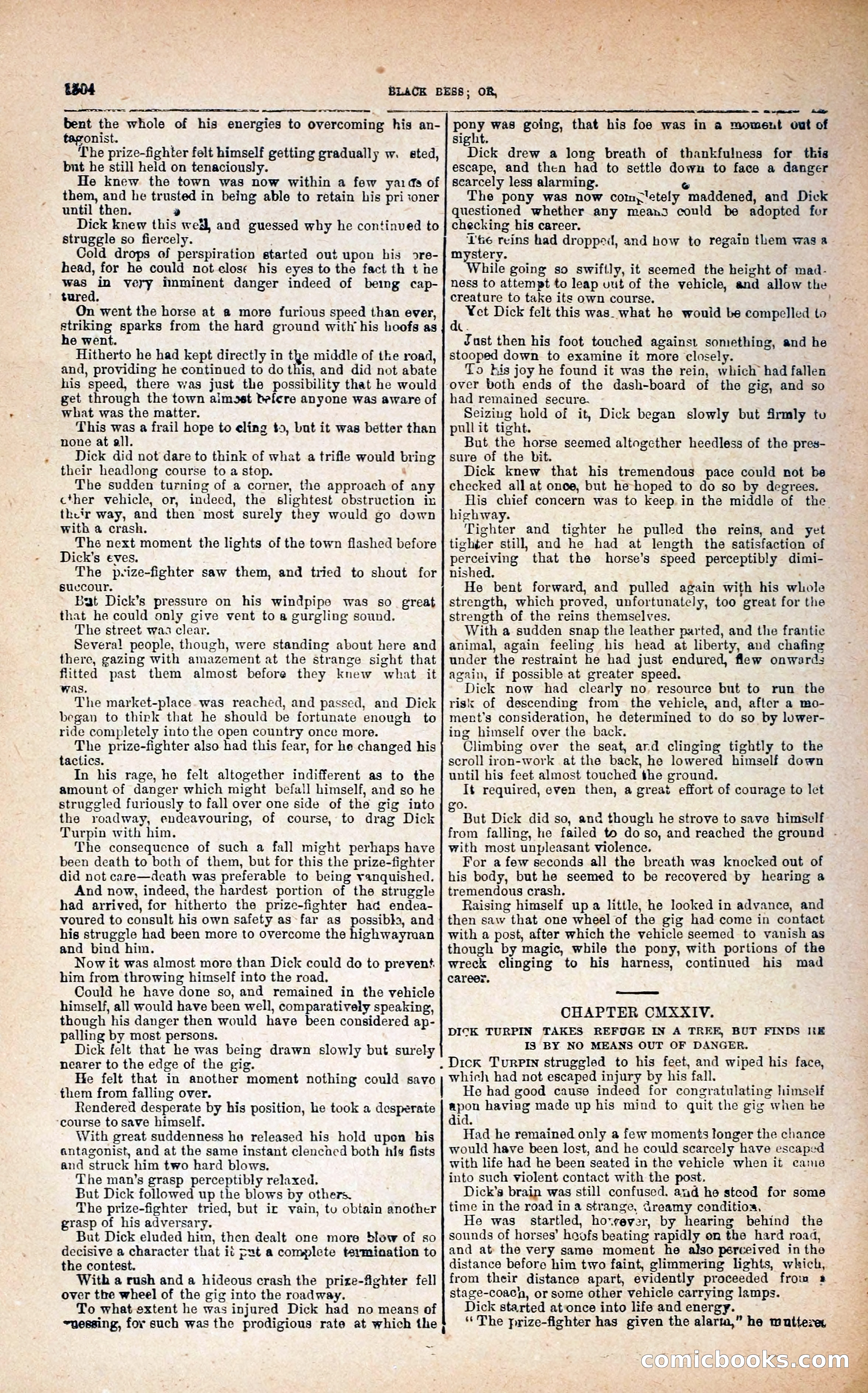 Black Bess; or, the Knight of the Road — page 132: Penny Dreadfuls, 1866