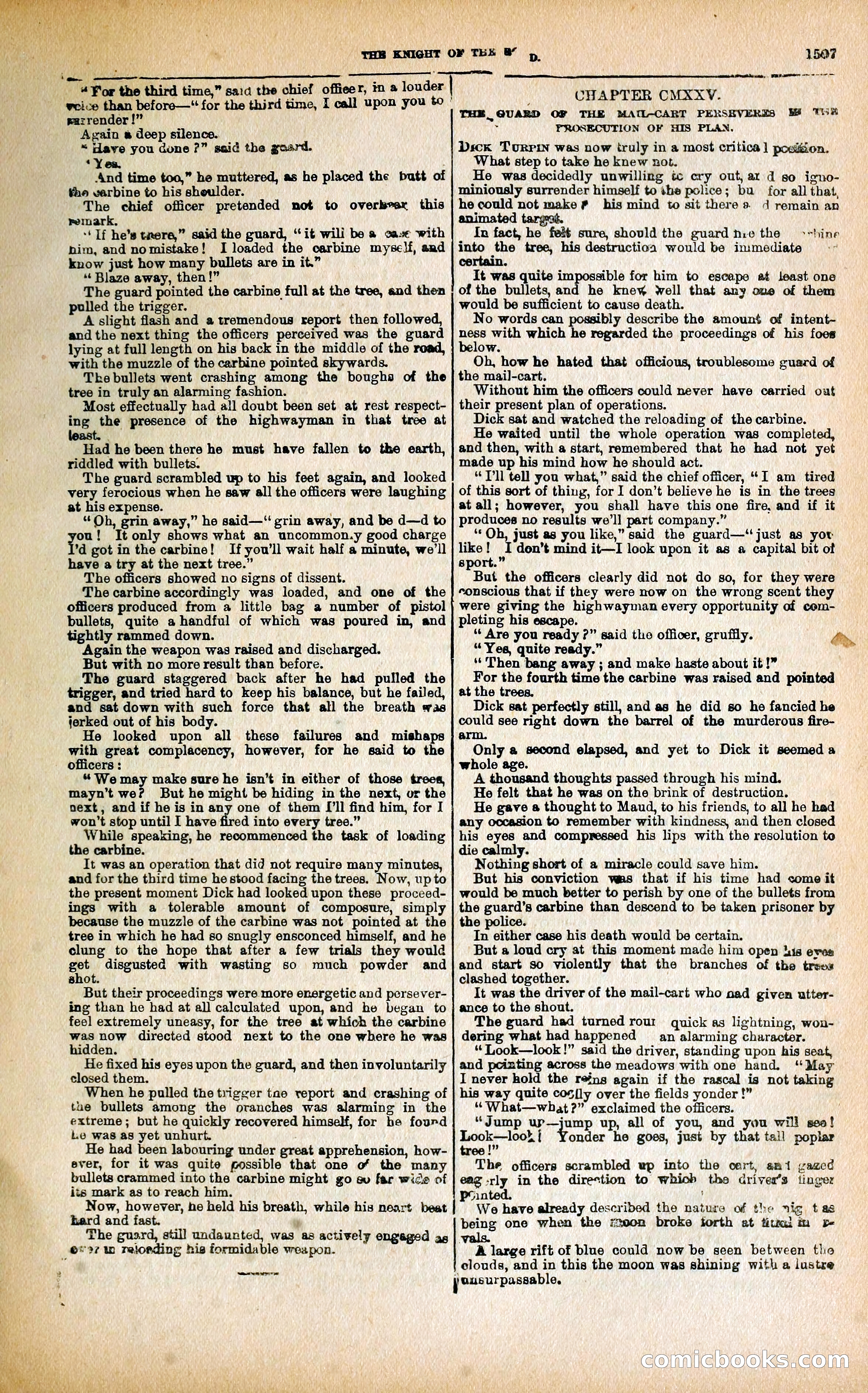 Black Bess; or, the Knight of the Road — page 135: Penny Dreadfuls, 1866