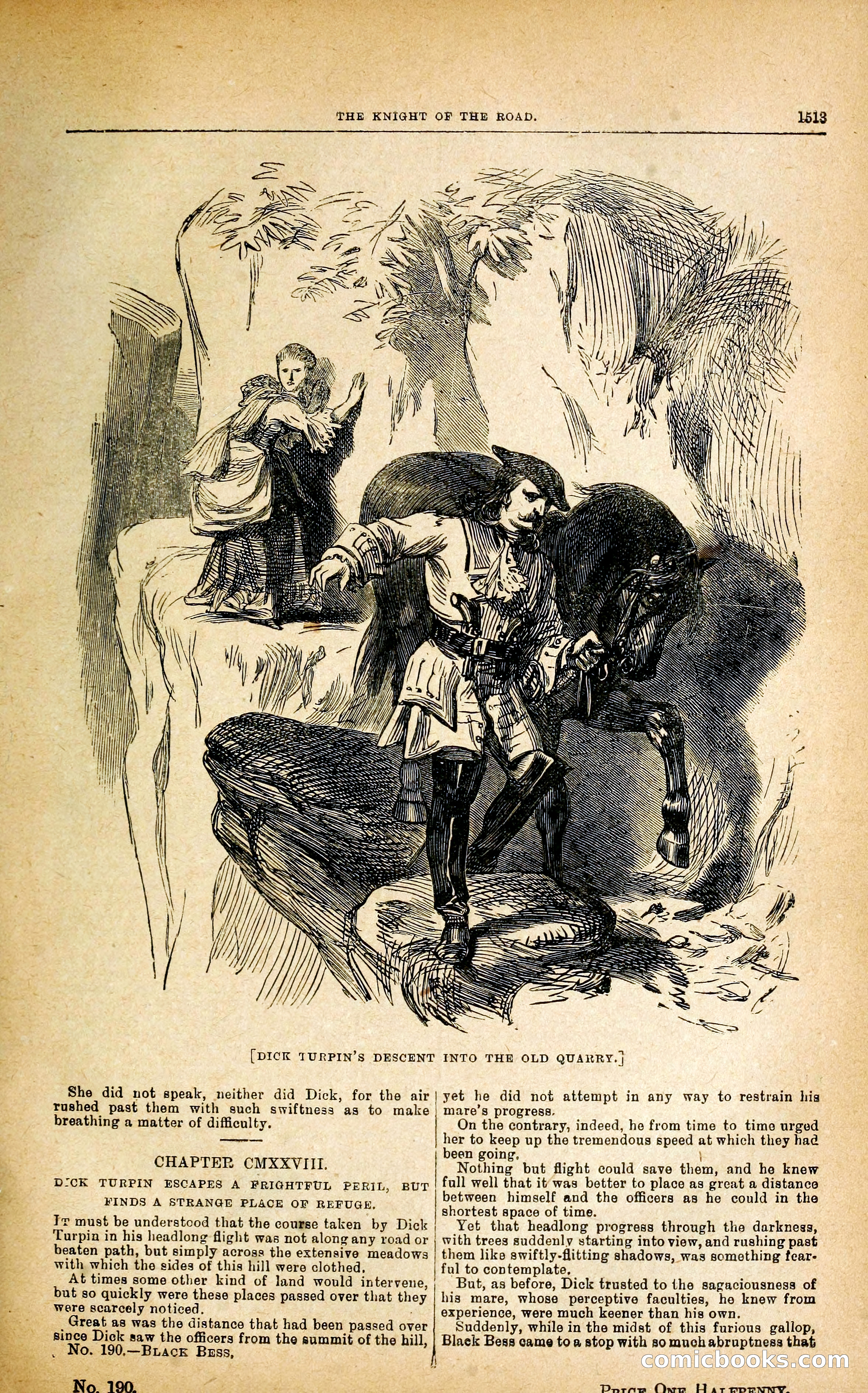 Black Bess; or, the Knight of the Road — page 141: Penny Dreadfuls, 1866