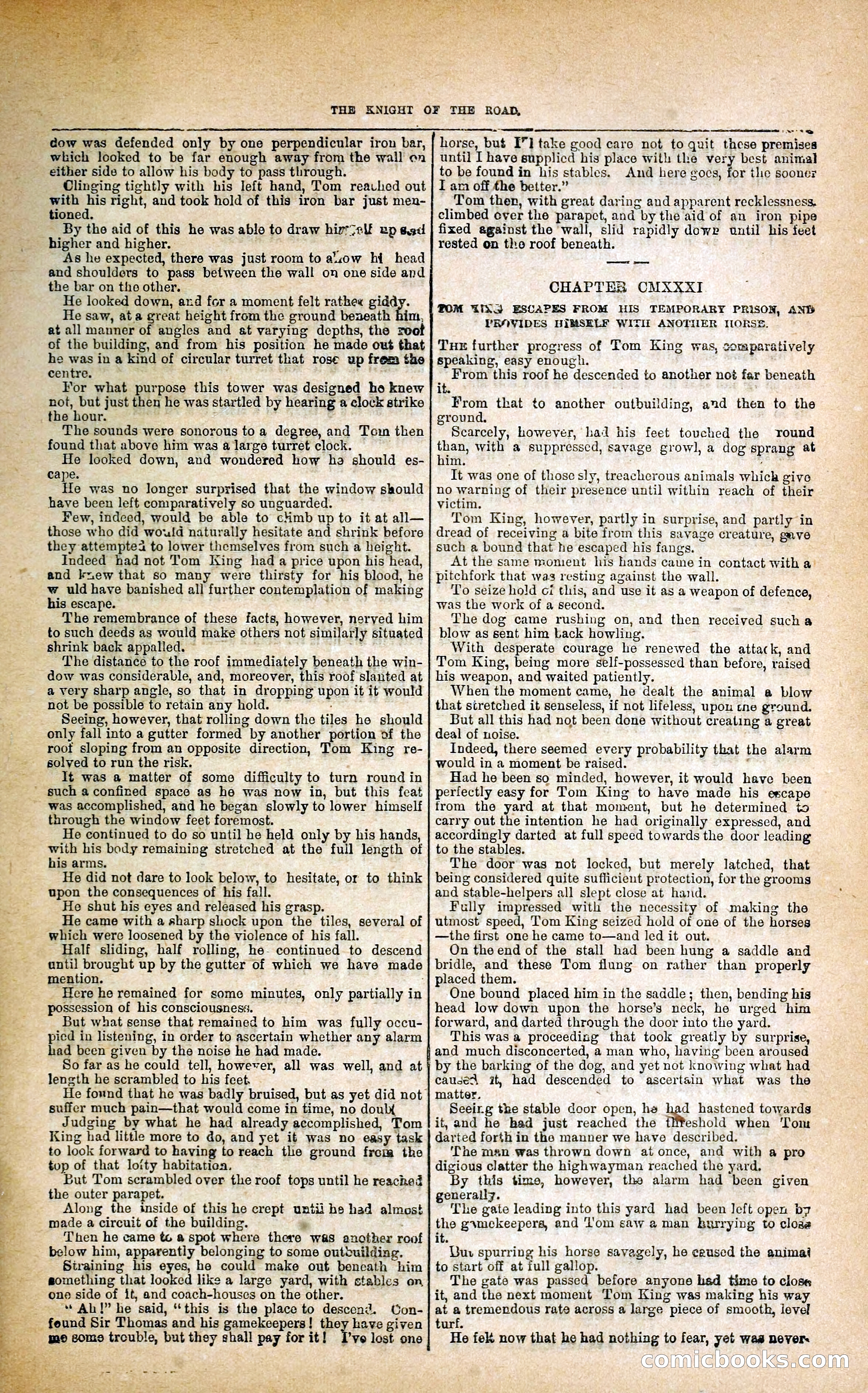 Black Bess; or, the Knight of the Road — page 147: Penny Dreadfuls, 1866
