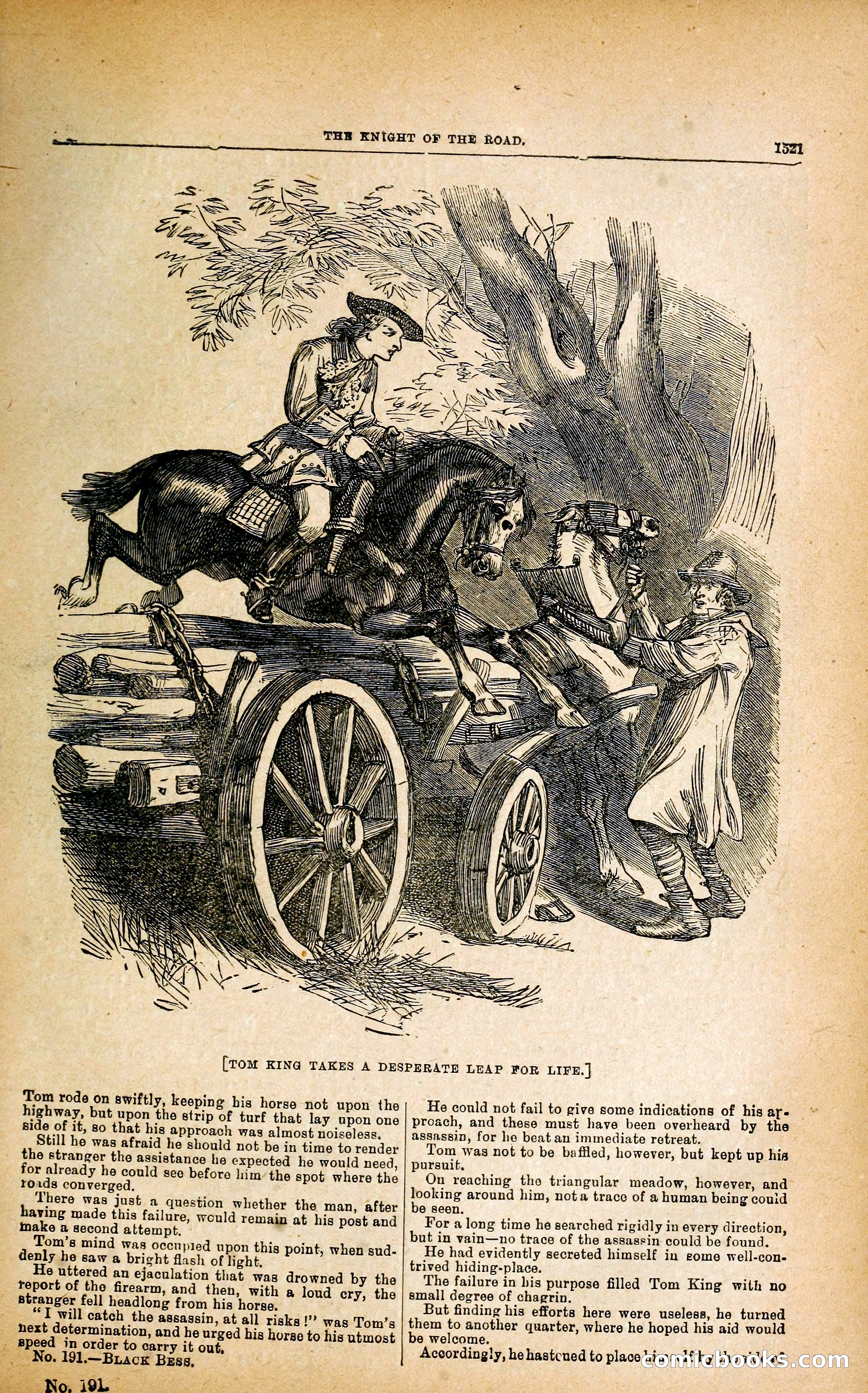 Black Bess; or, the Knight of the Road — page 149: Penny Dreadfuls, 1866