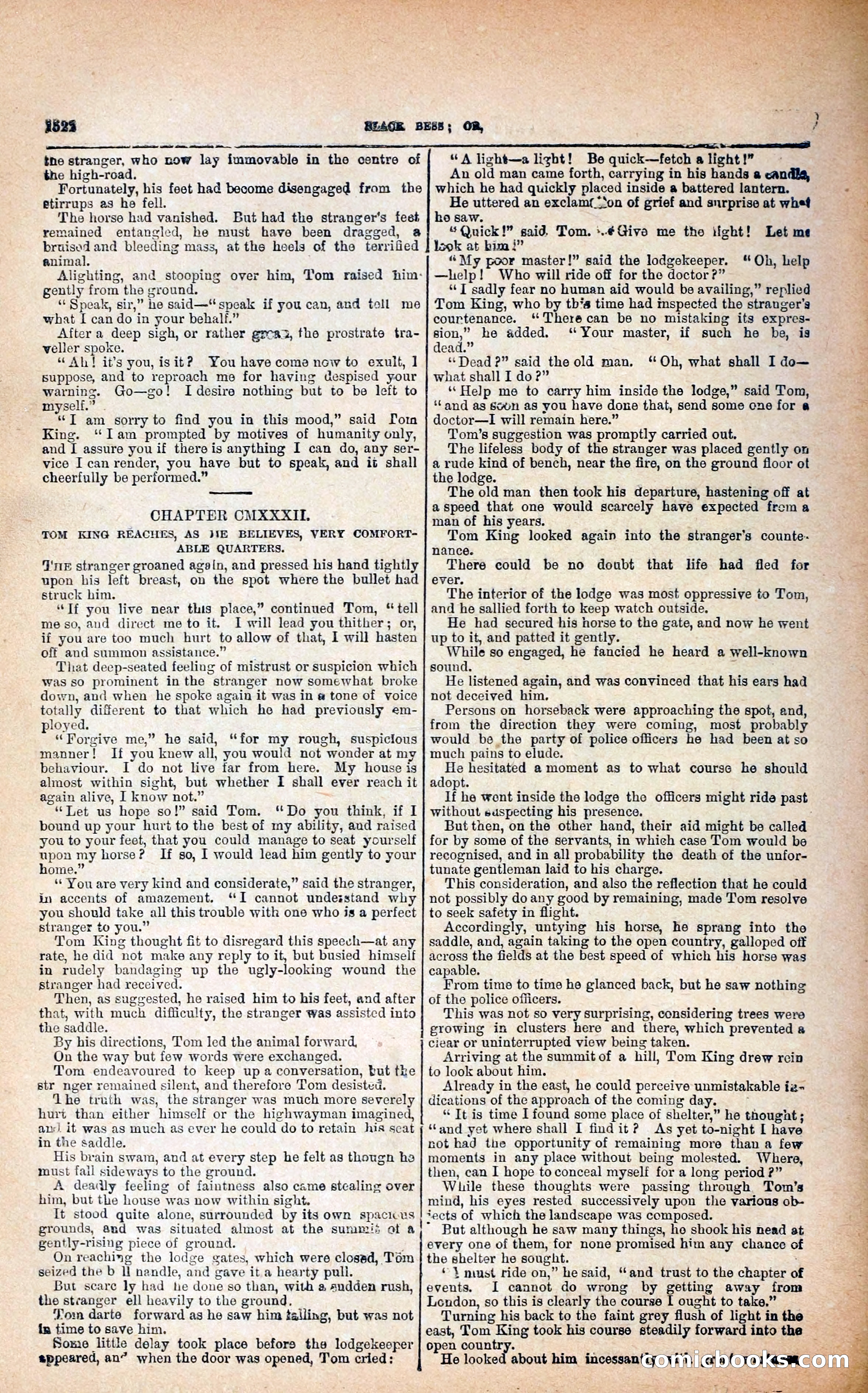 Black Bess; or, the Knight of the Road — page 150: Penny Dreadfuls, 1866