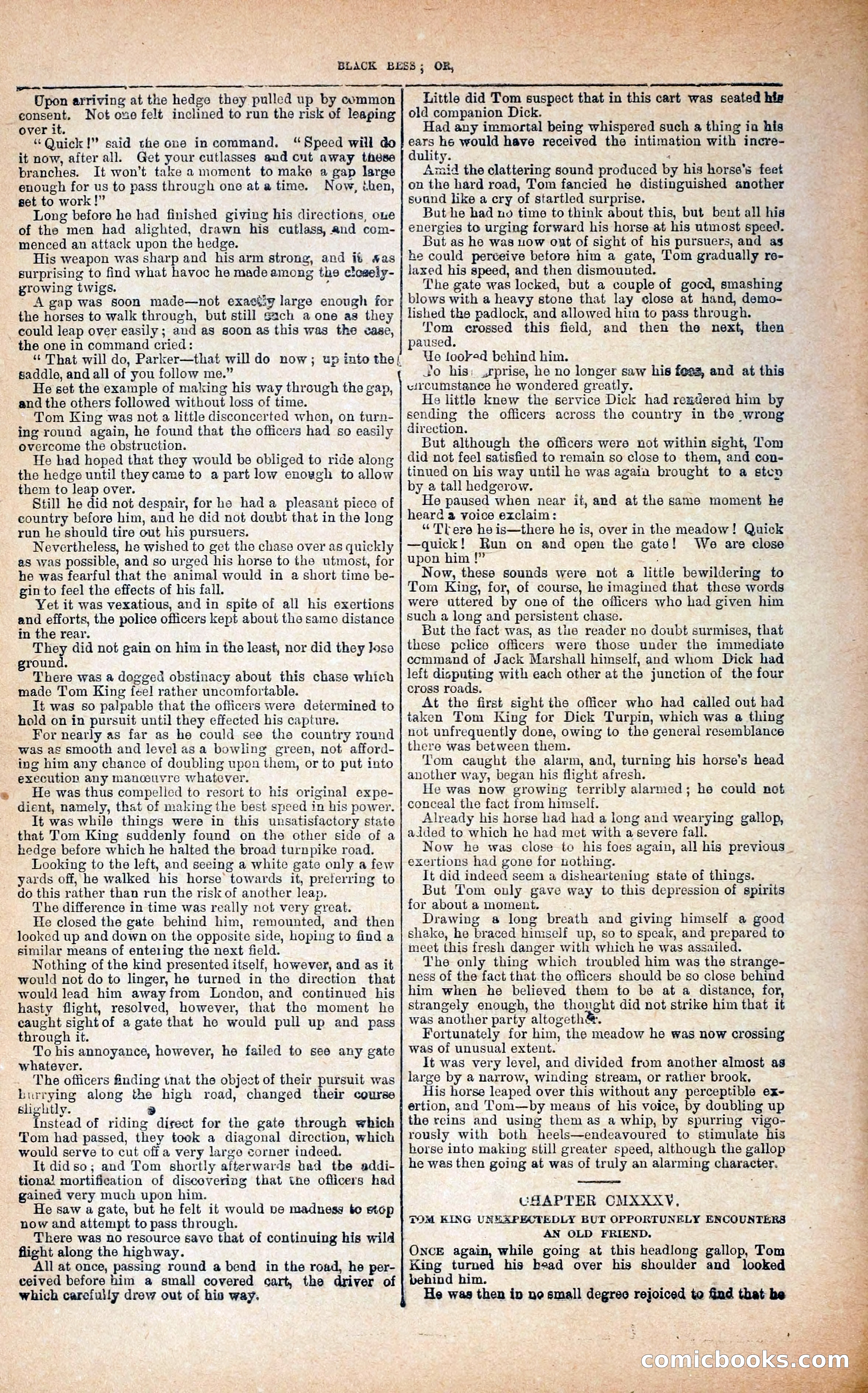 Black Bess; or, the Knight of the Road — page 154: Penny Dreadfuls, 1866
