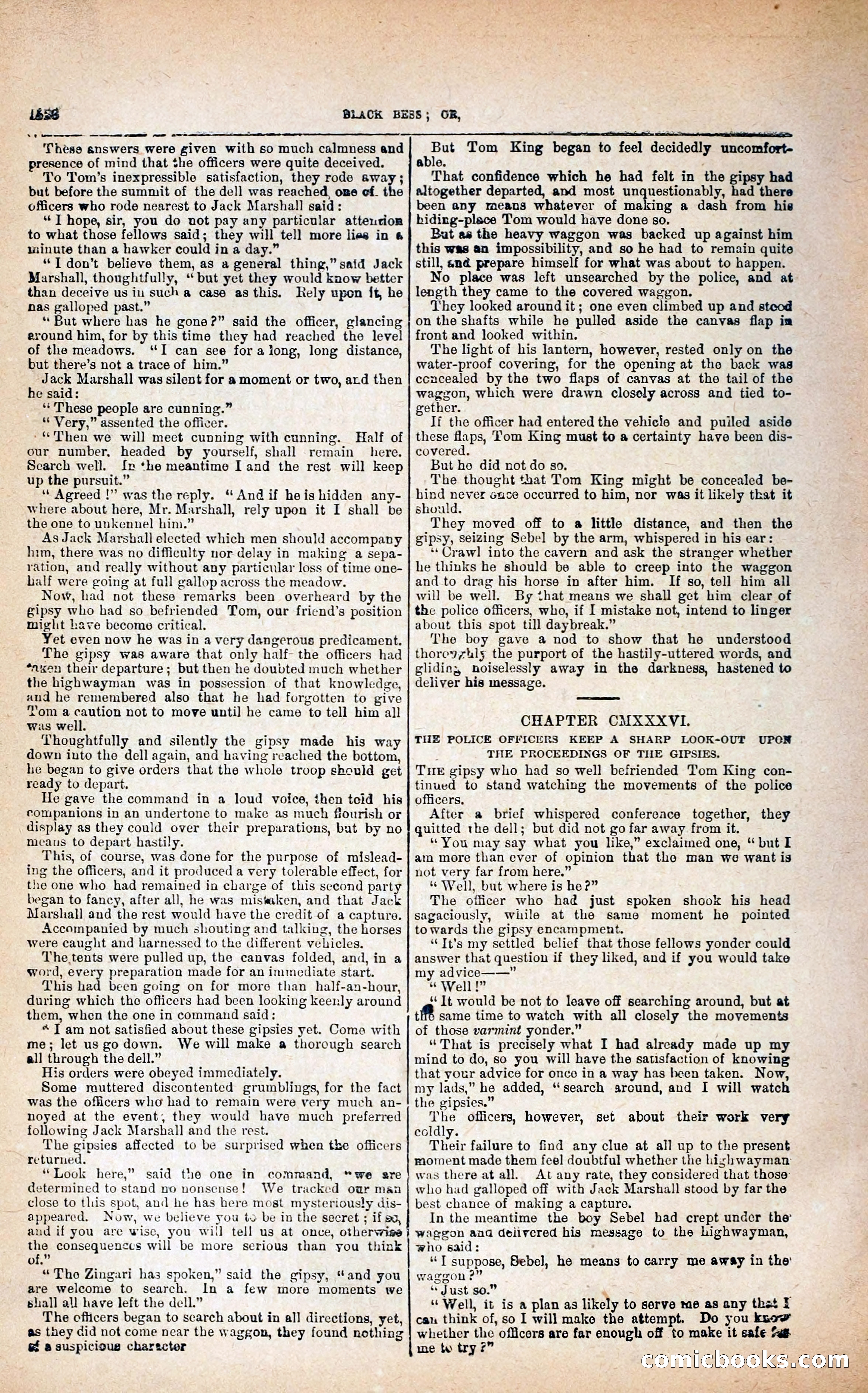 Black Bess; or, the Knight of the Road — page 156: Penny Dreadfuls, 1866