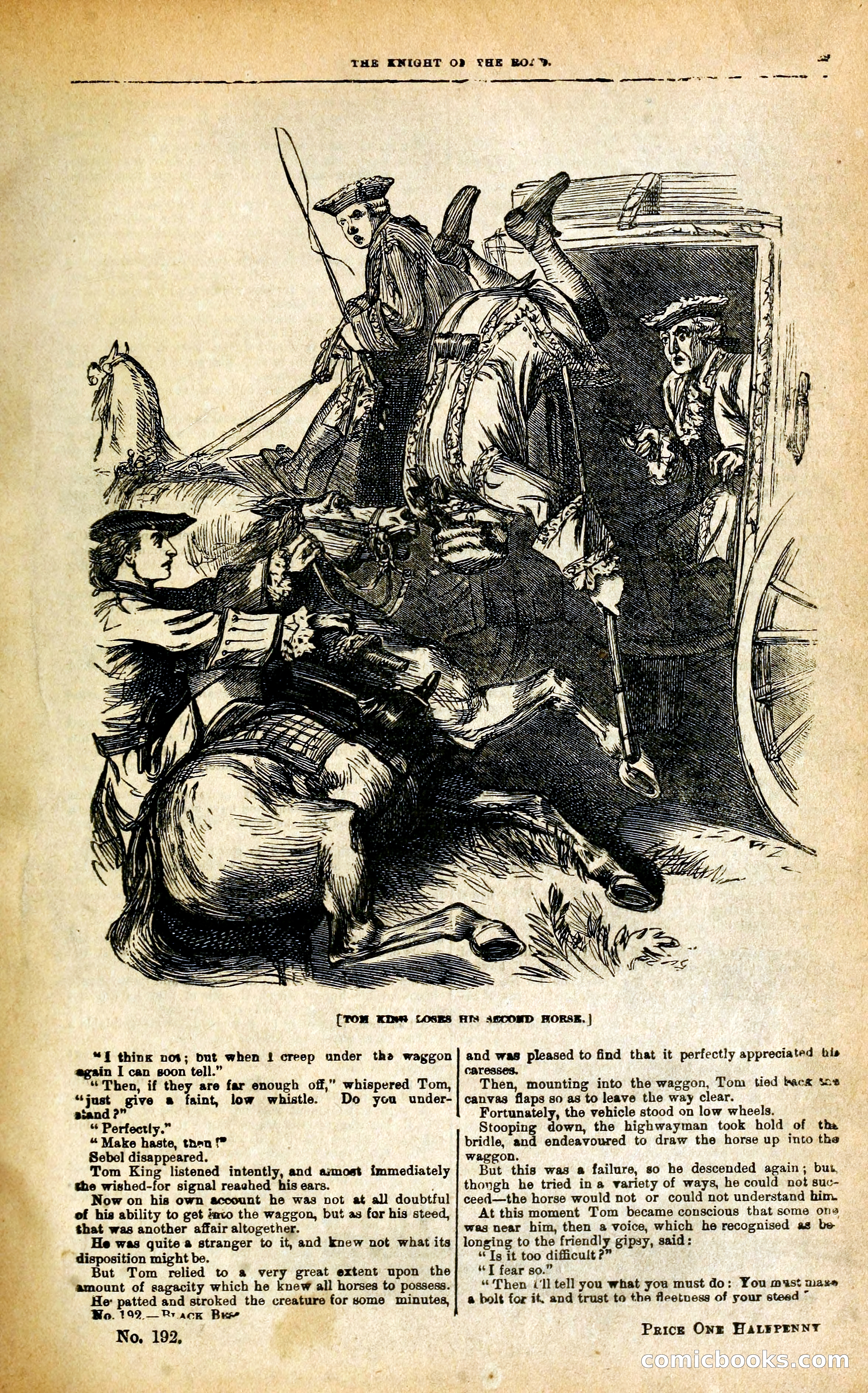 Black Bess; or, the Knight of the Road — page 157: Penny Dreadfuls, 1866