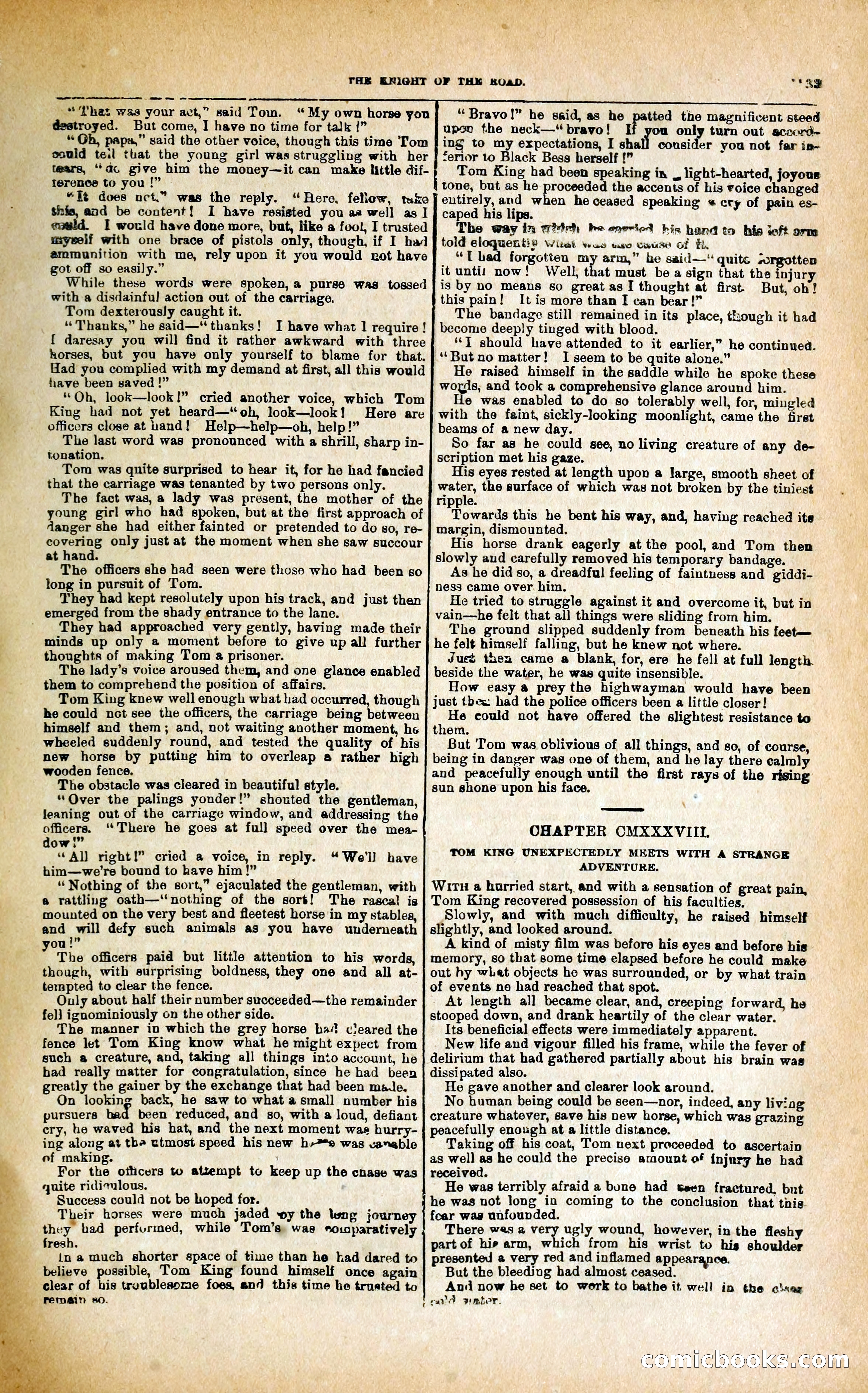 Black Bess; or, the Knight of the Road — page 161: Penny Dreadfuls, 1866