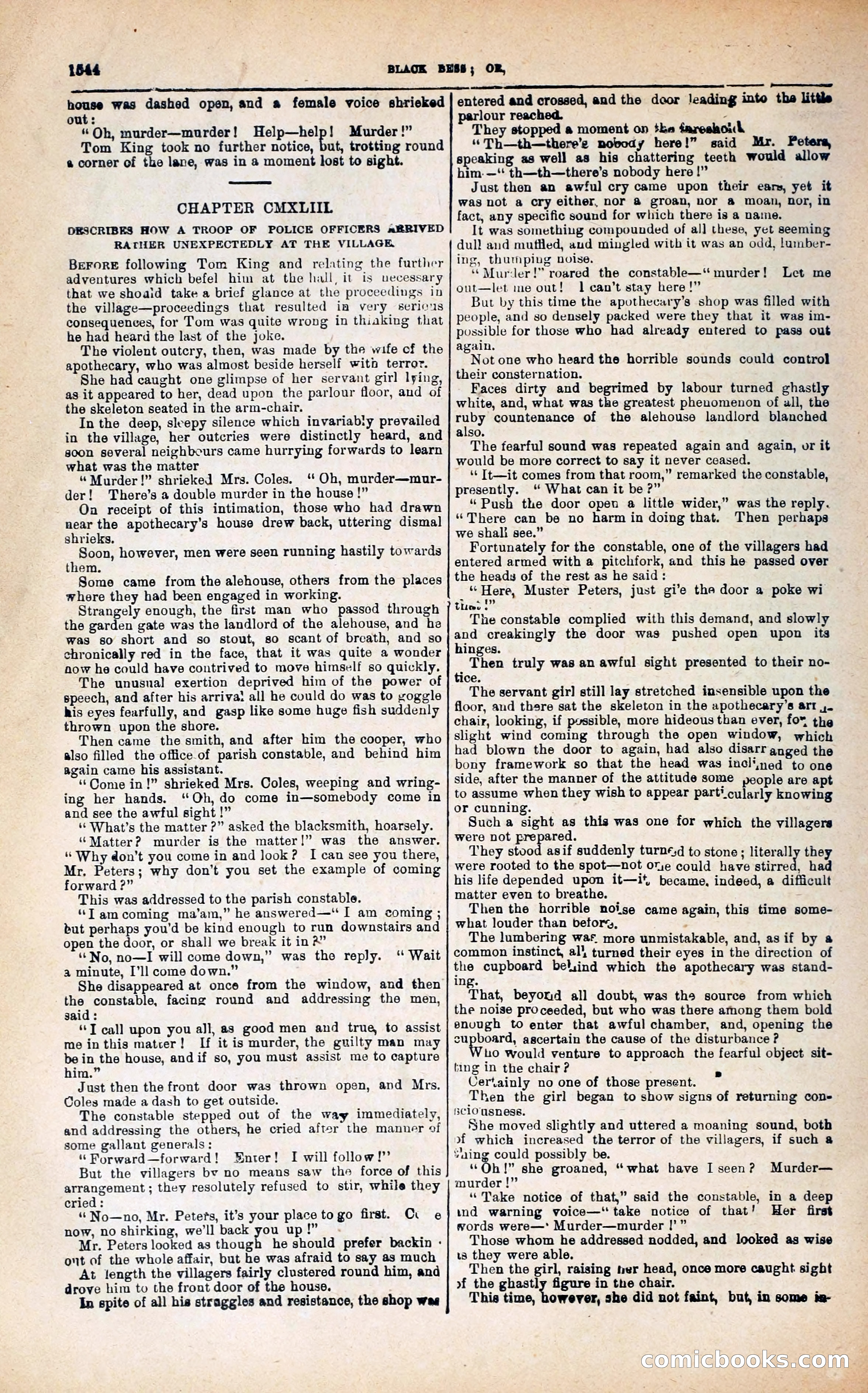 Black Bess; or, the Knight of the Road — page 172: Penny Dreadfuls, 1866