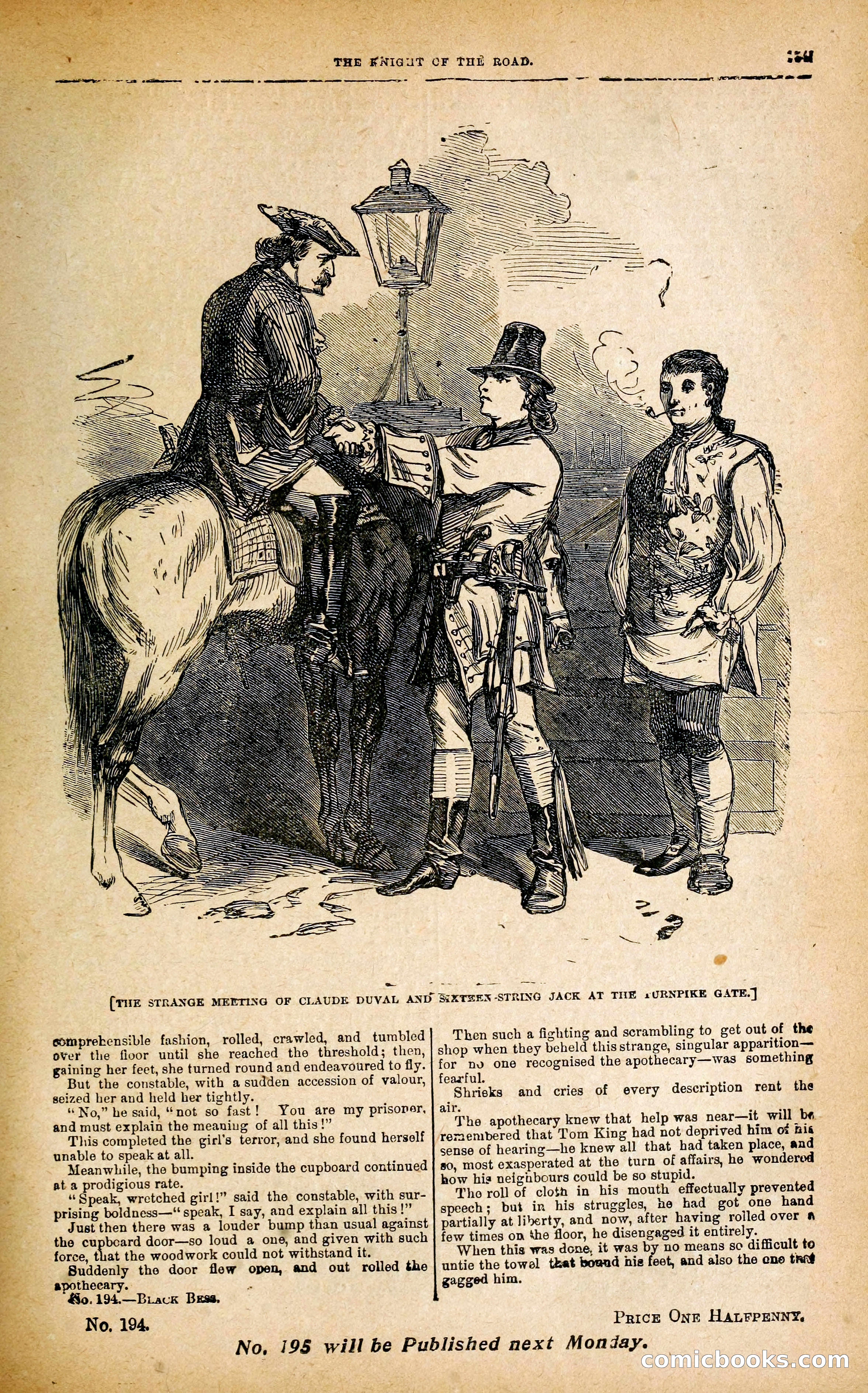 Black Bess; or, the Knight of the Road — page 173: Penny Dreadfuls, 1866