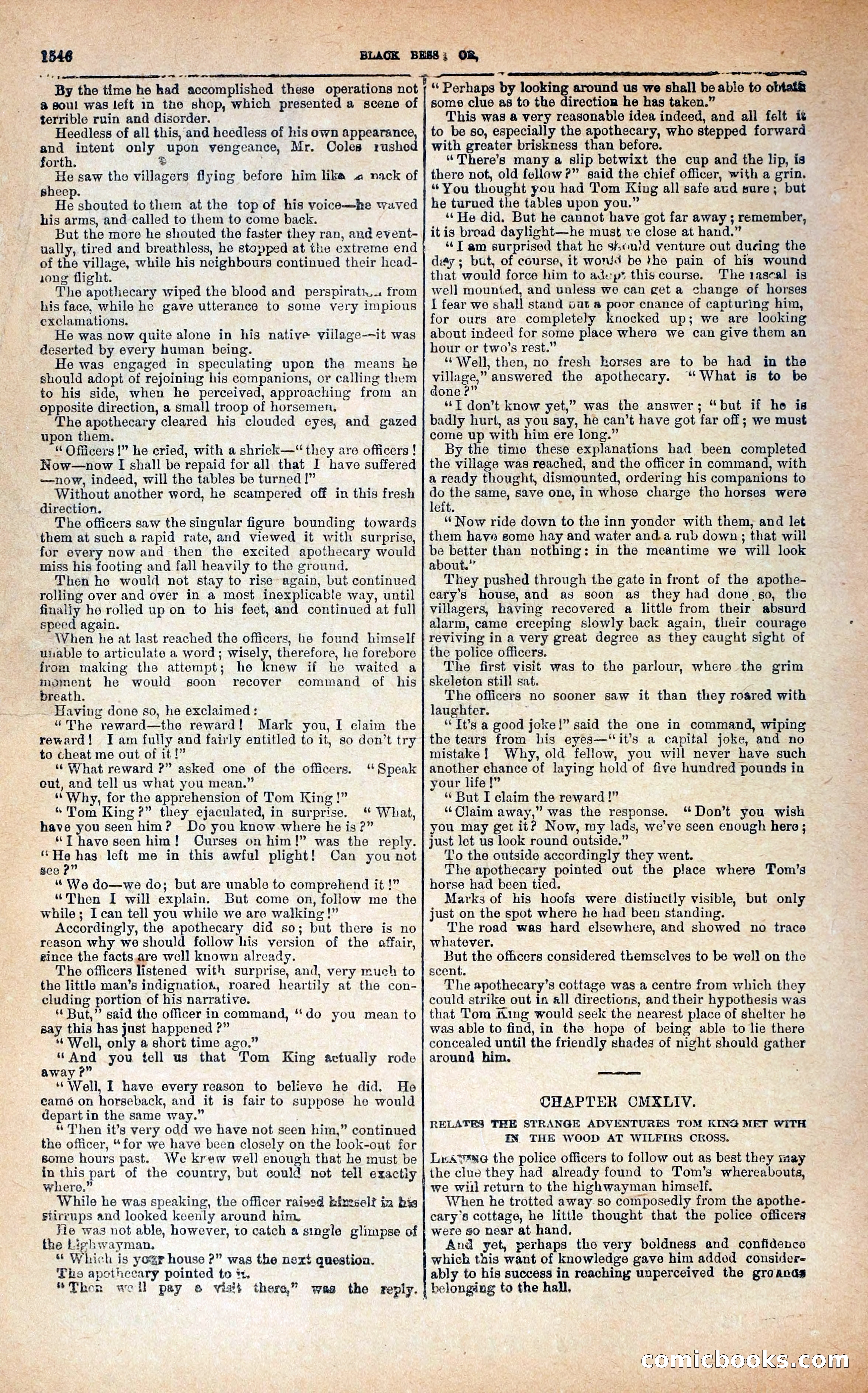 Black Bess; or, the Knight of the Road — page 174: Penny Dreadfuls, 1866
