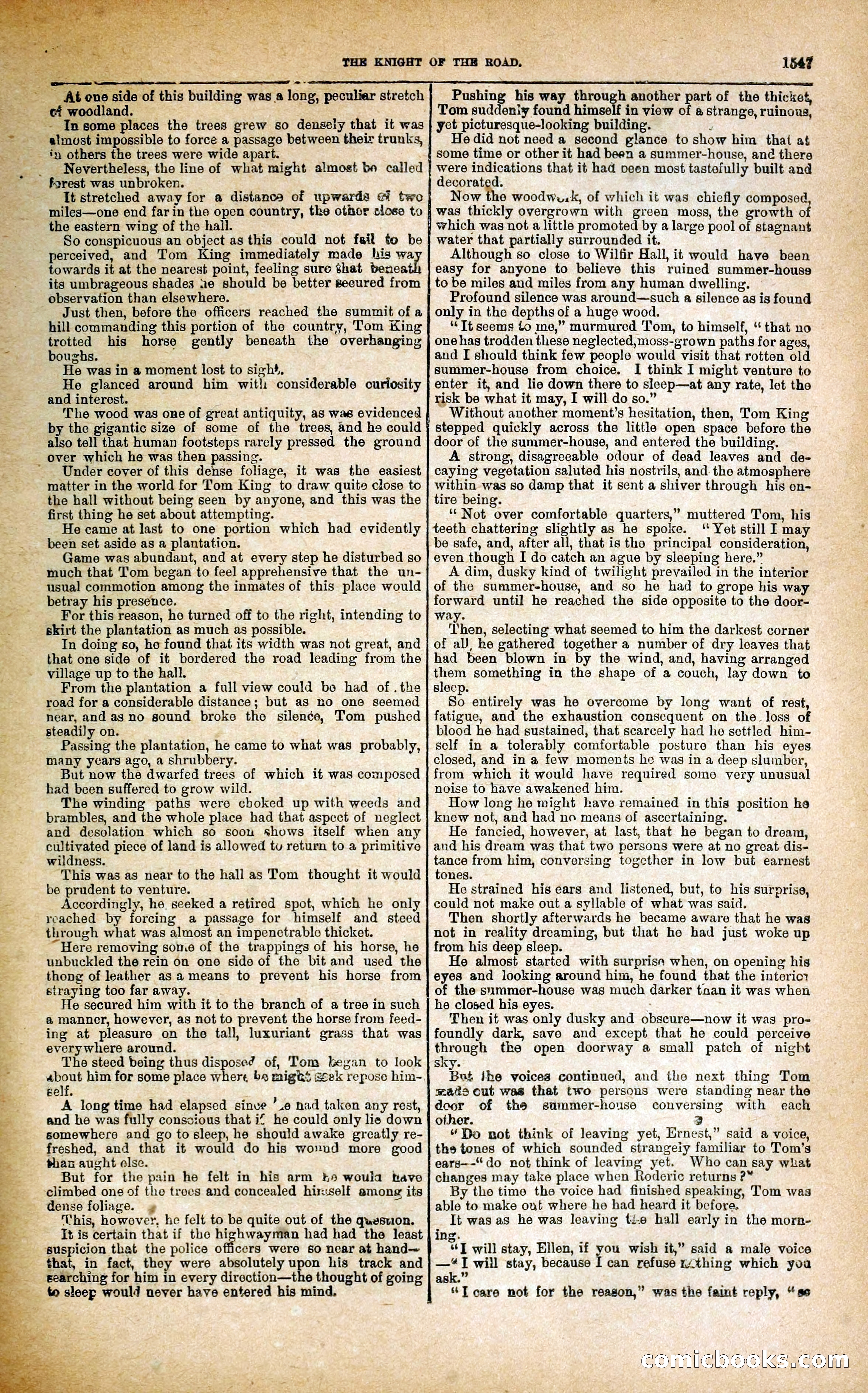 Black Bess; or, the Knight of the Road — page 175: Penny Dreadfuls, 1866