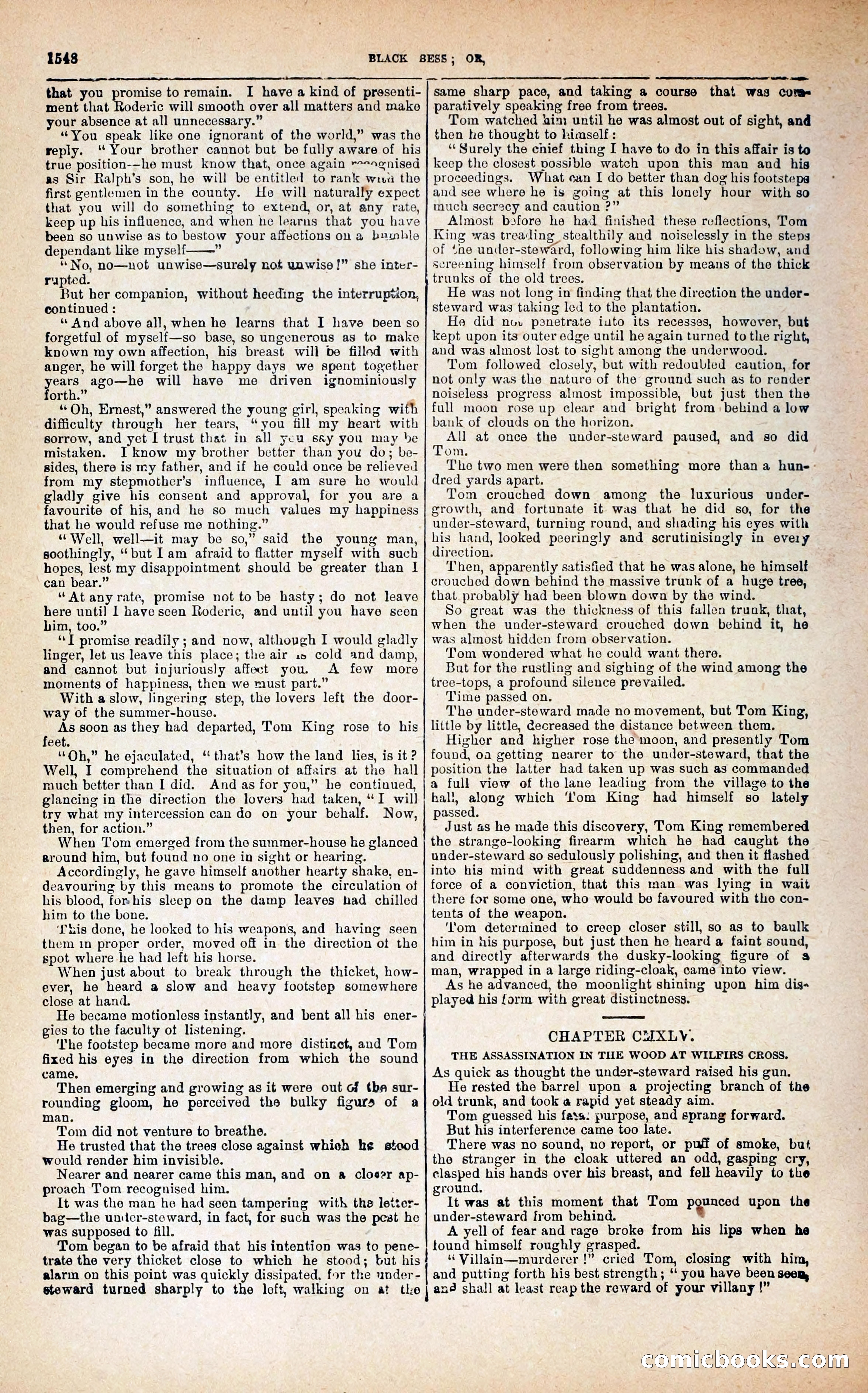 Black Bess; or, the Knight of the Road — page 176: Penny Dreadfuls, 1866