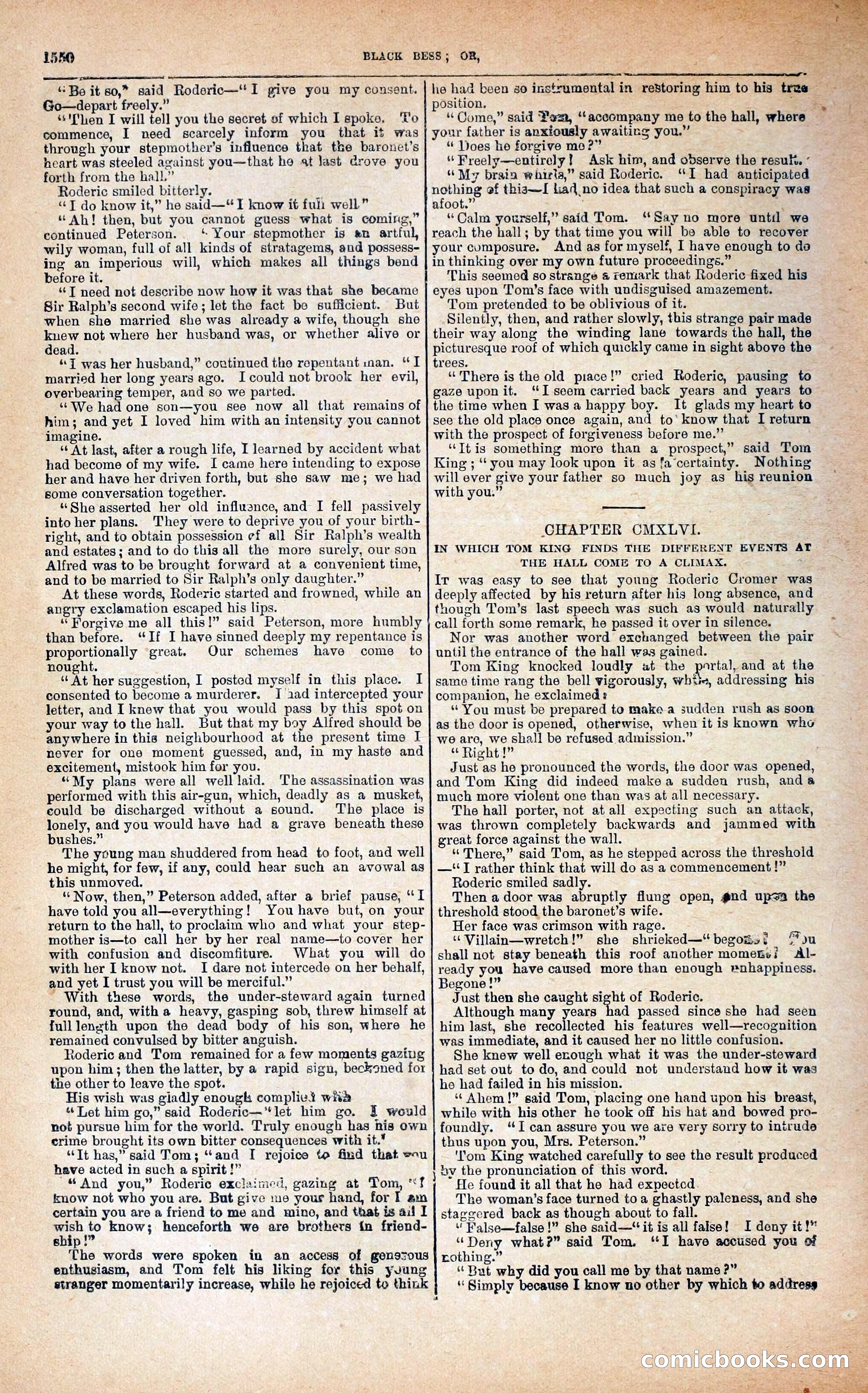Black Bess; or, the Knight of the Road — page 178: Penny Dreadfuls, 1866