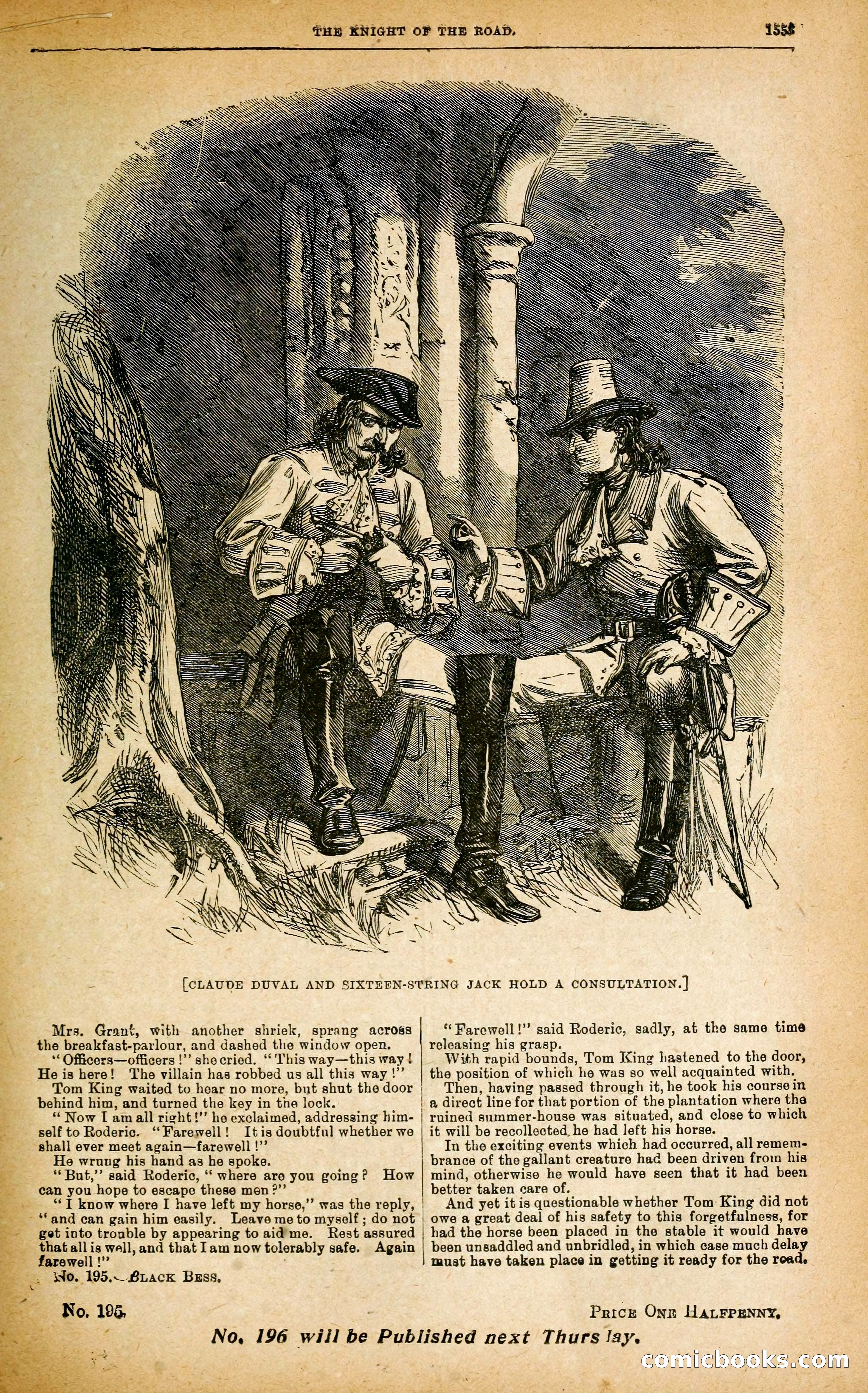 Black Bess; or, the Knight of the Road — page 181: Penny Dreadfuls, 1866