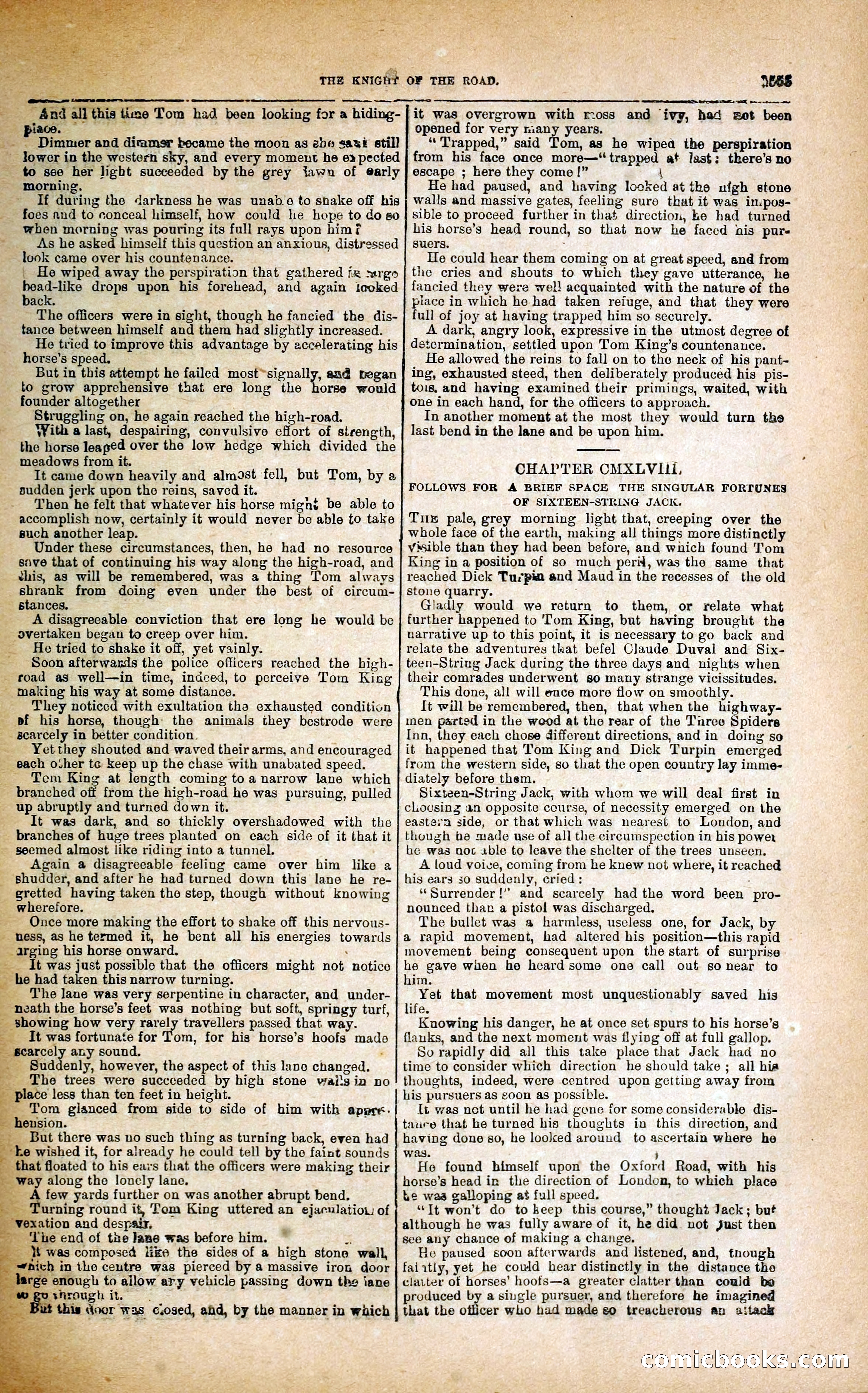Black Bess; or, the Knight of the Road — page 183: Penny Dreadfuls, 1866
