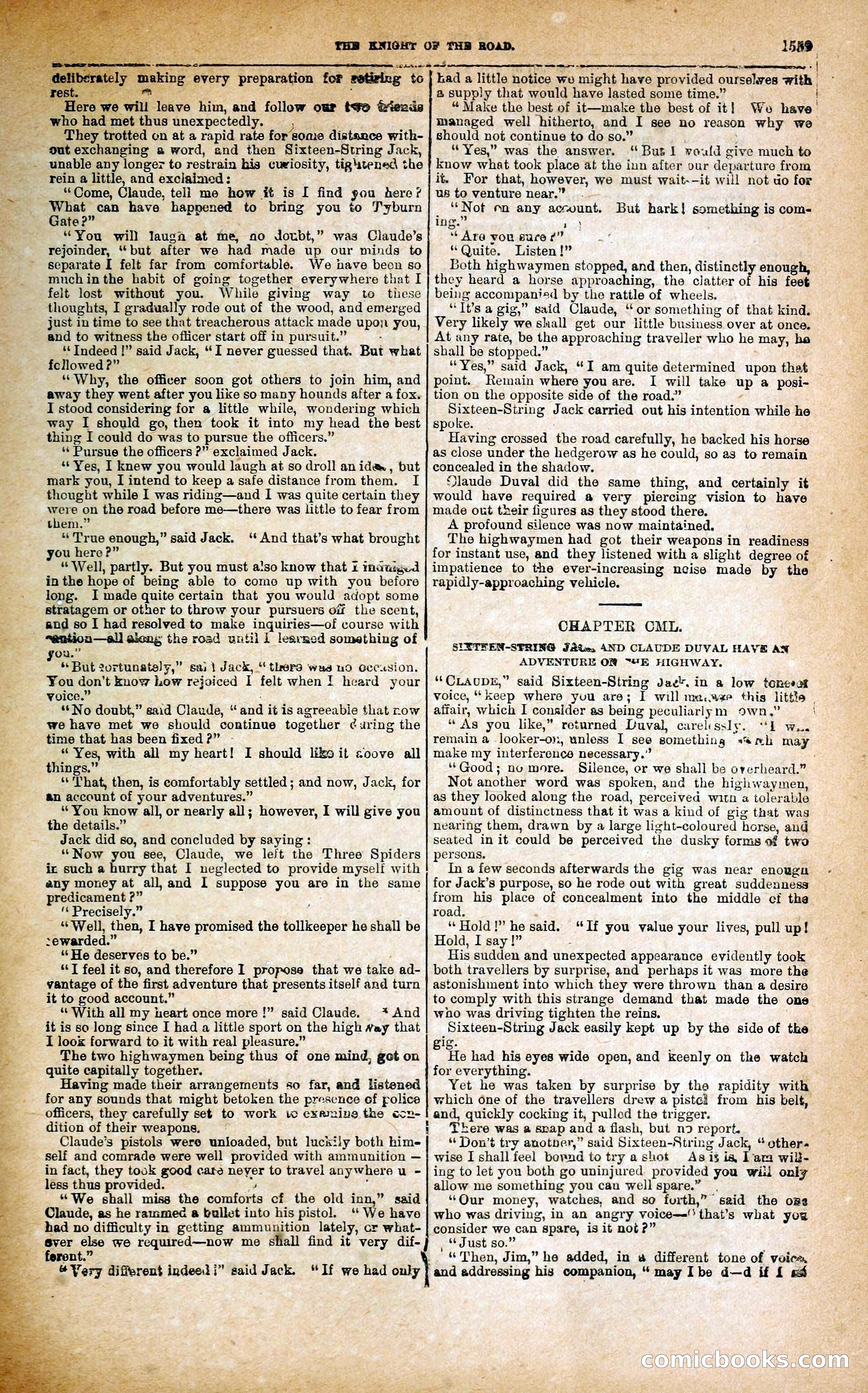 Black Bess; or, the Knight of the Road — page 187: Penny Dreadfuls, 1866