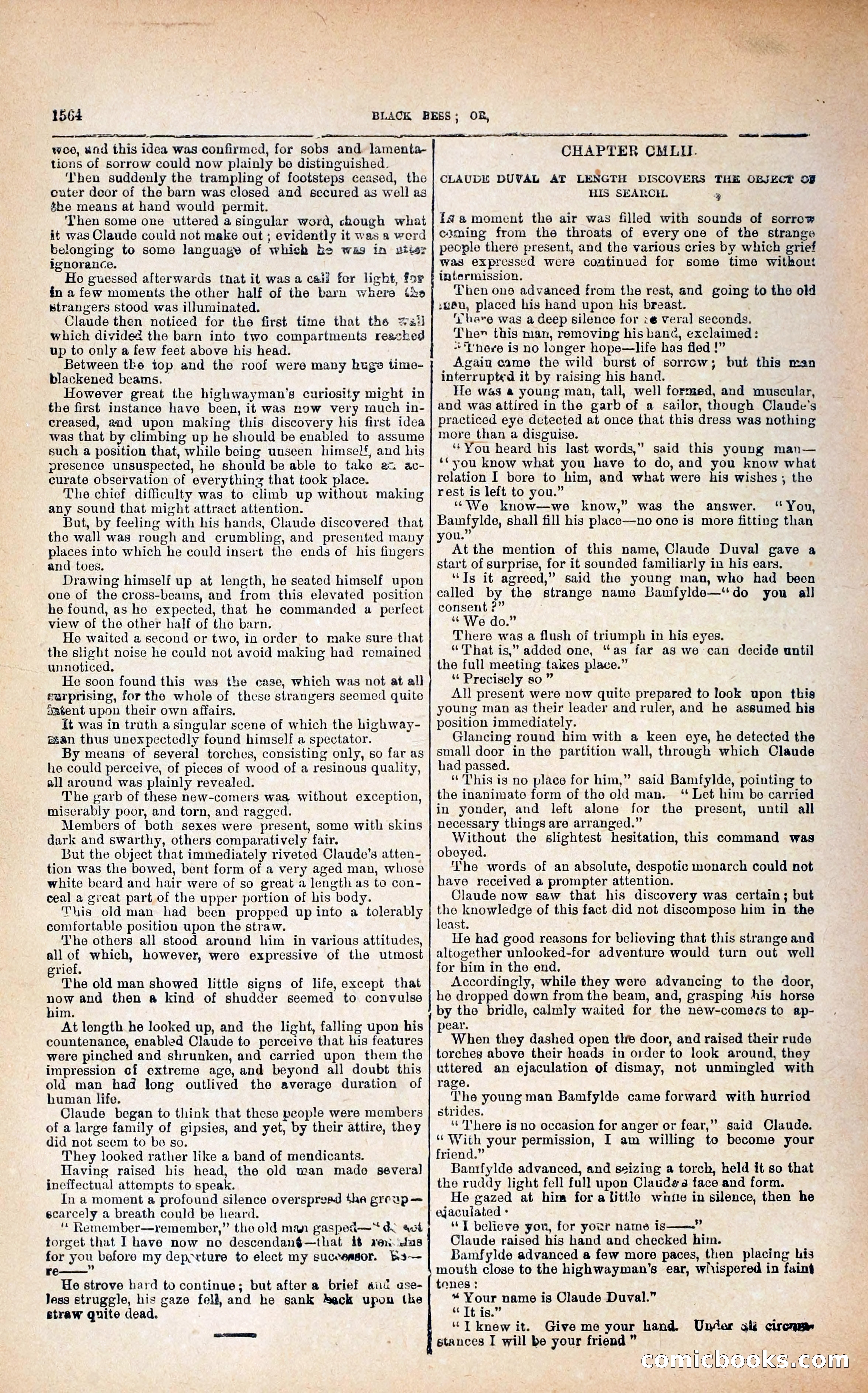 Black Bess; or, the Knight of the Road — page 192: Penny Dreadfuls, 1866