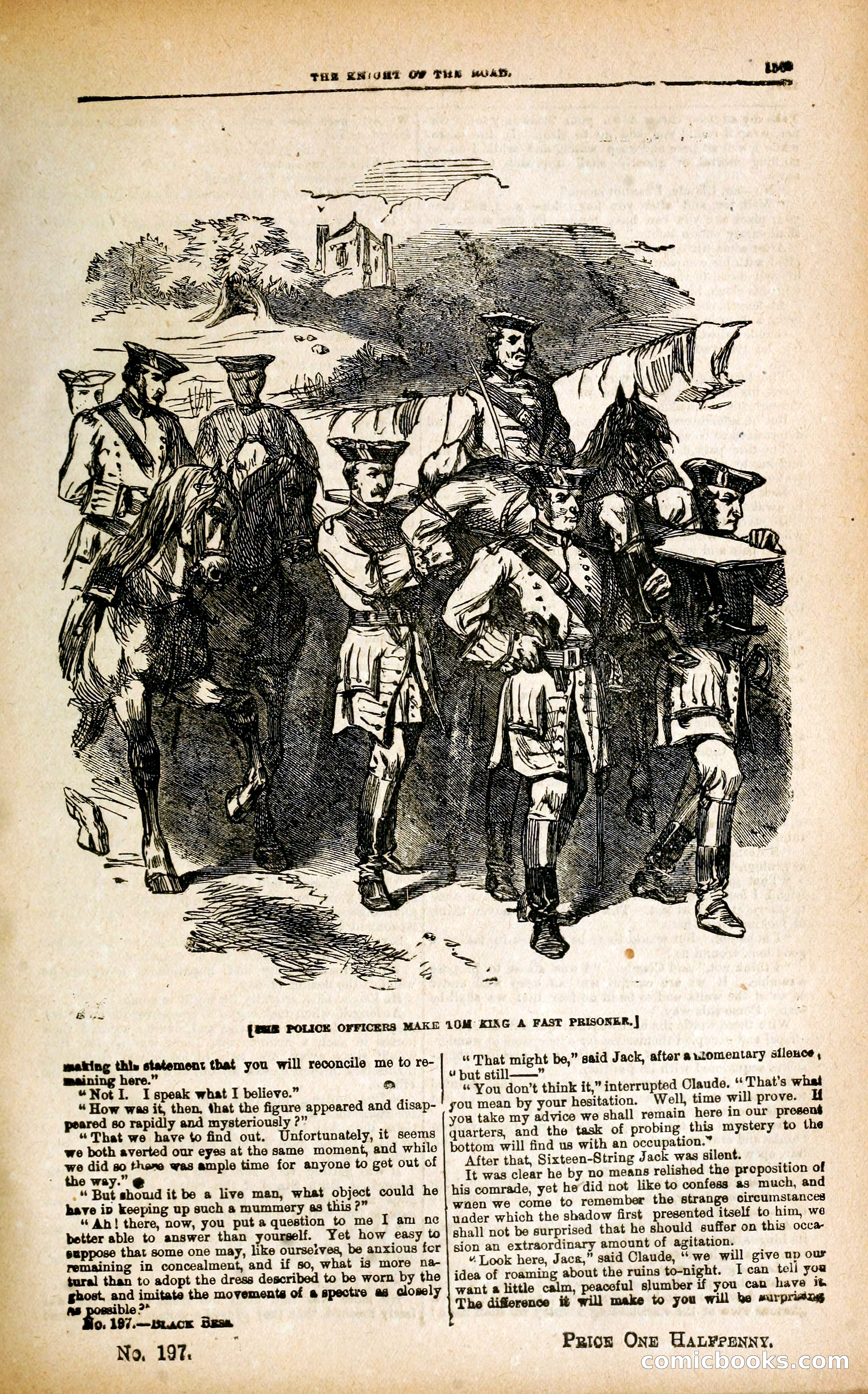 Black Bess; or, the Knight of the Road — page 197: Penny Dreadfuls, 1866