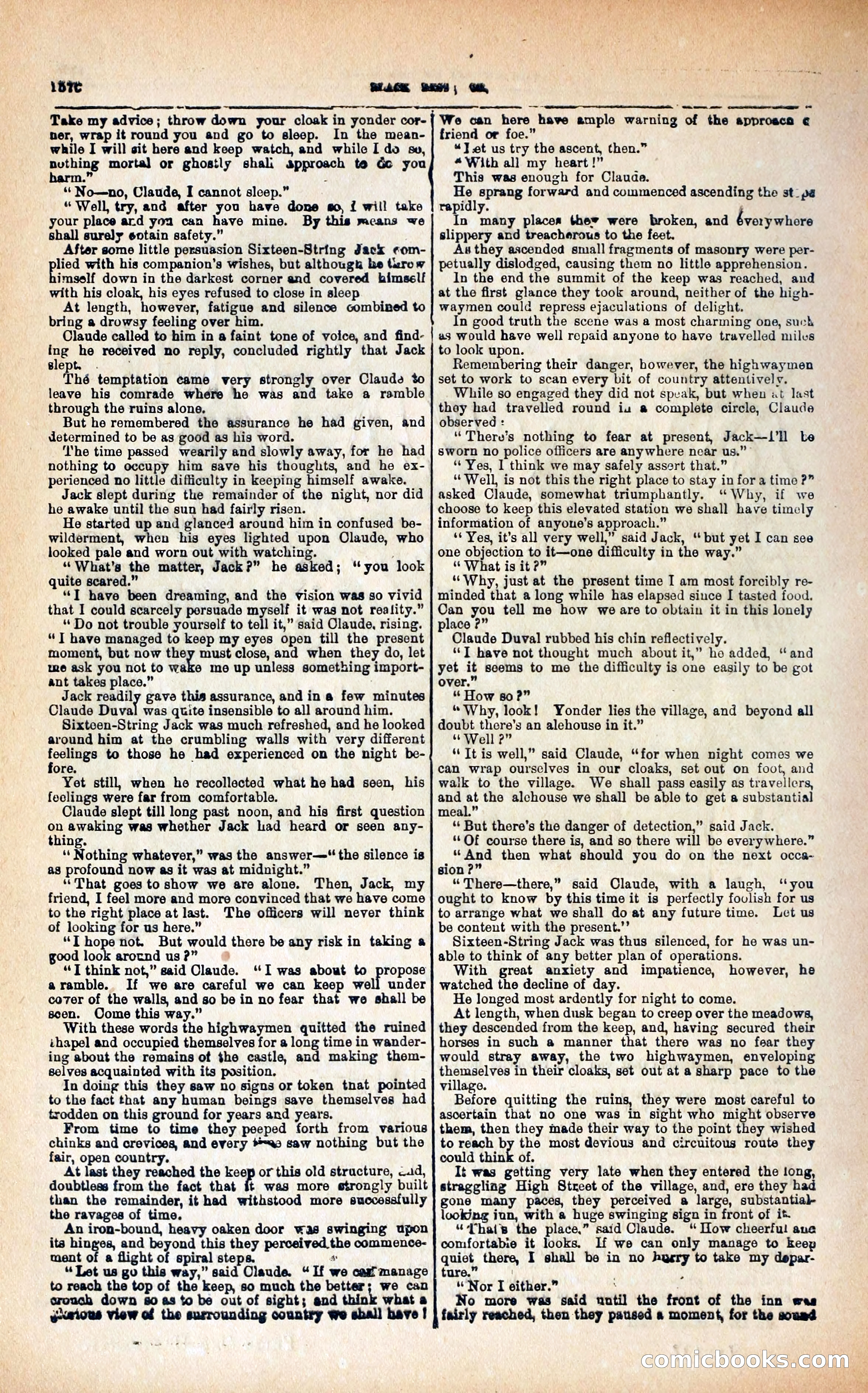 Black Bess; or, the Knight of the Road — page 198: Penny Dreadfuls, 1866