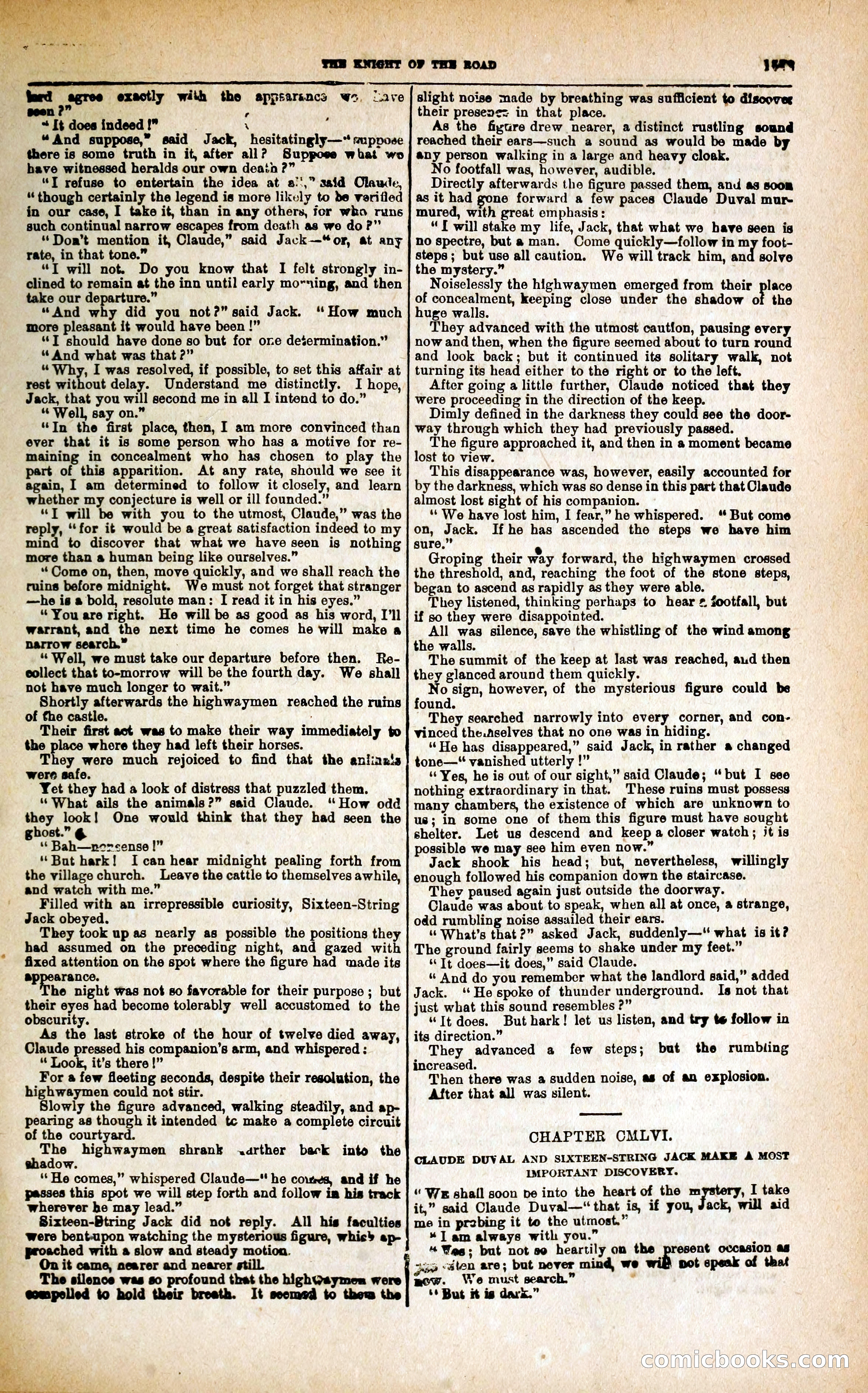 Black Bess; or, the Knight of the Road — page 201: Penny Dreadfuls, 1866