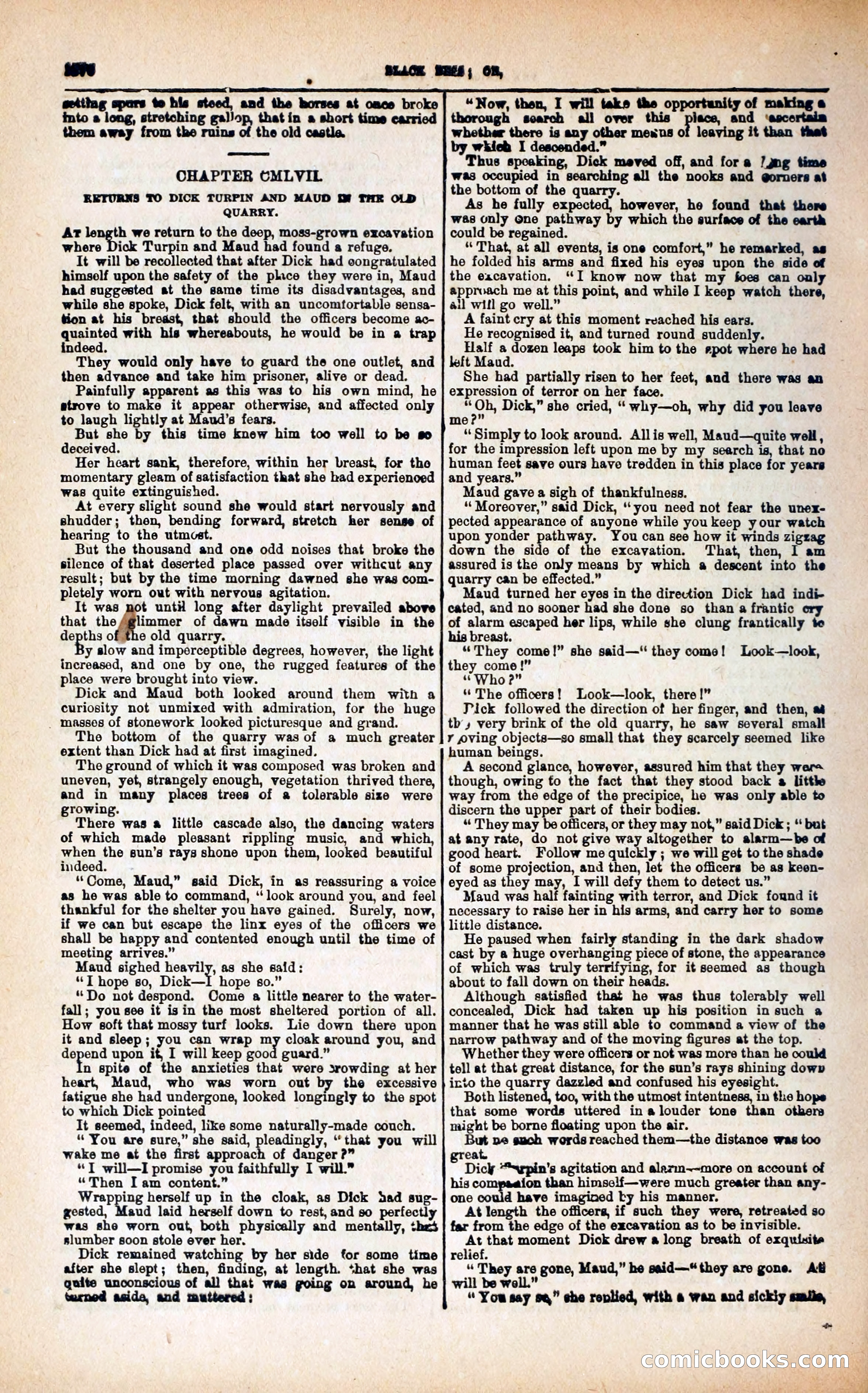 Black Bess; or, the Knight of the Road — page 204: Penny Dreadfuls, 1866