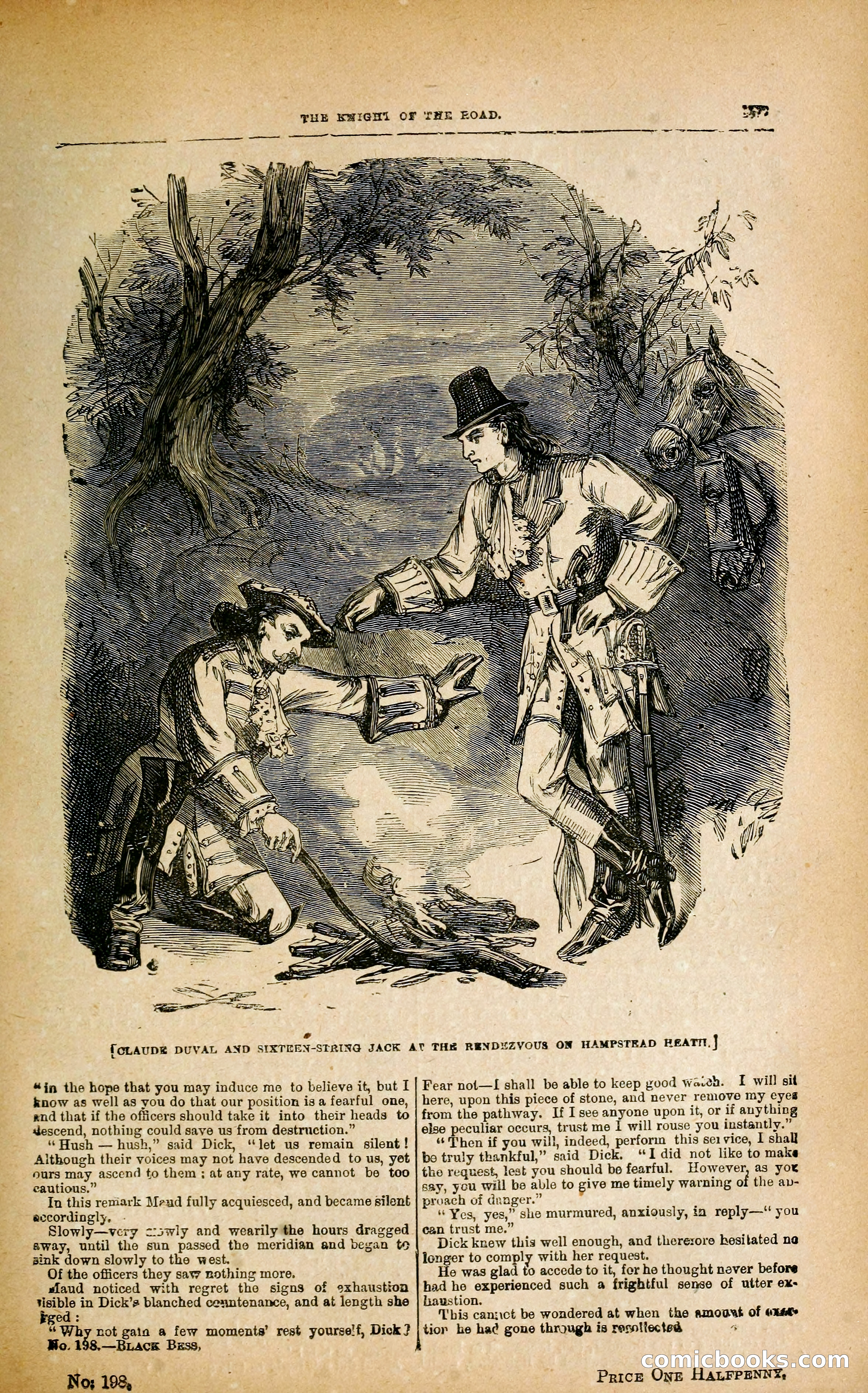 Black Bess; or, the Knight of the Road — page 205: Penny Dreadfuls, 1866
