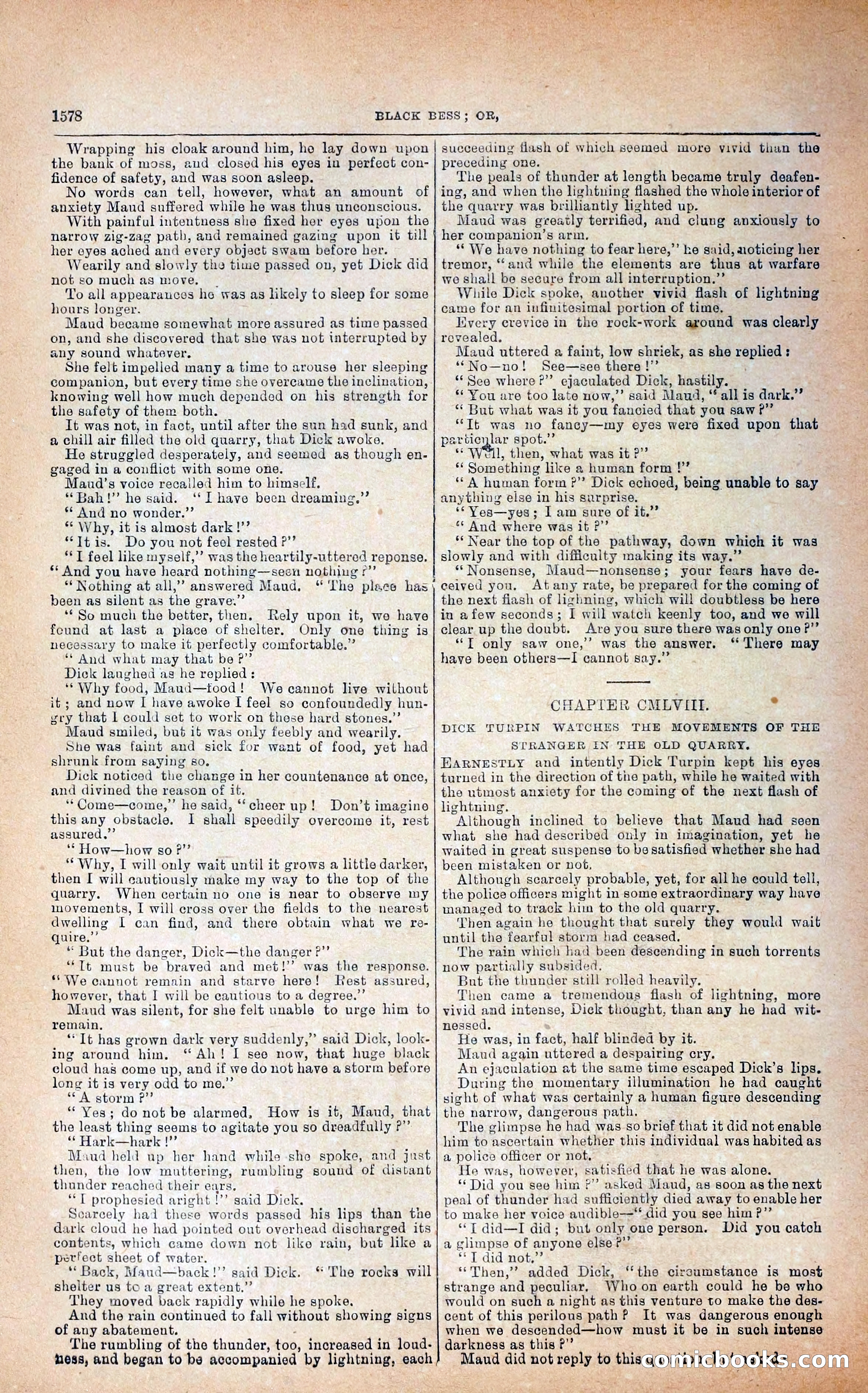 Black Bess; or, the Knight of the Road — page 206: Penny Dreadfuls, 1866