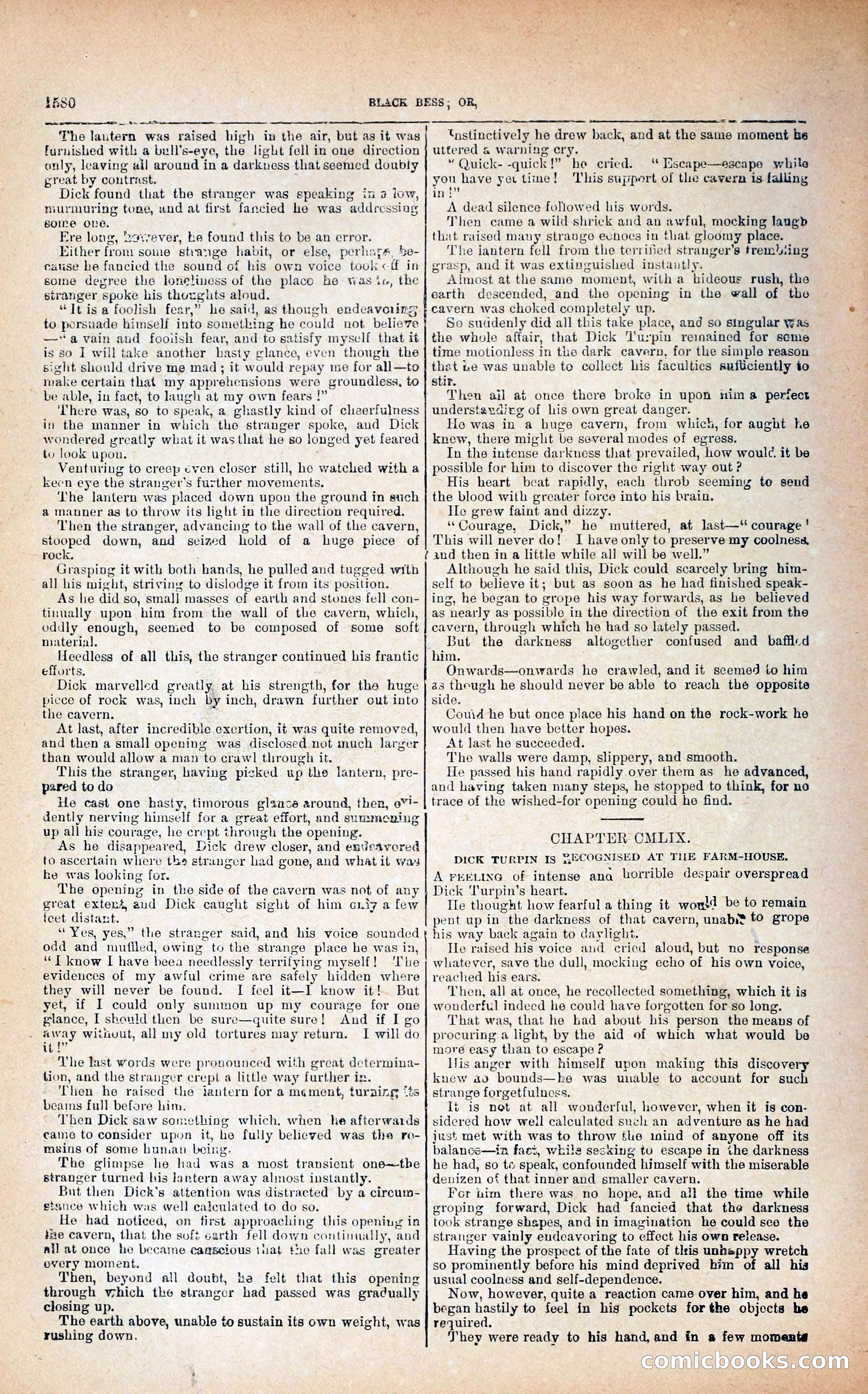 Black Bess; or, the Knight of the Road — page 208: Penny Dreadfuls, 1866