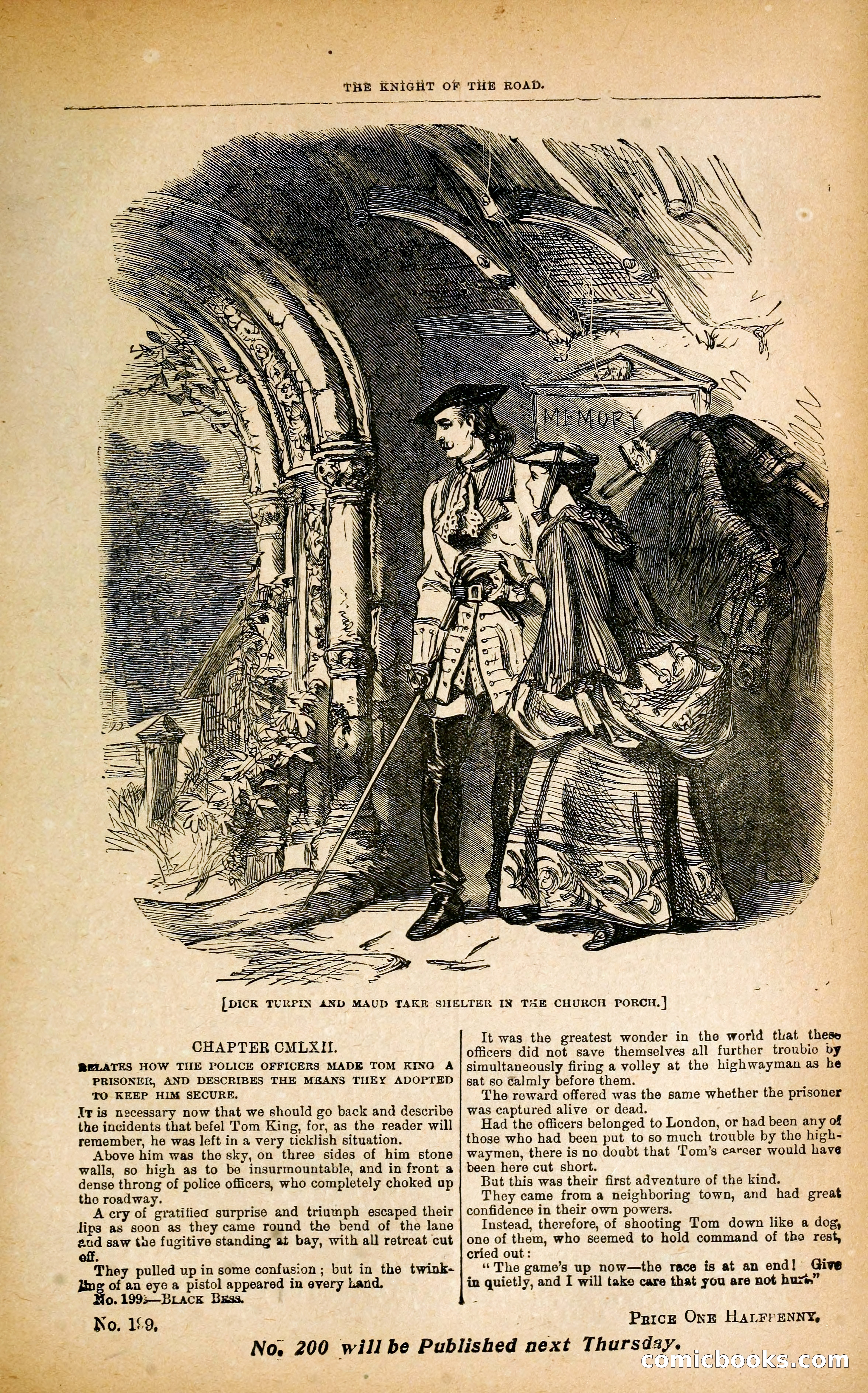 Black Bess; or, the Knight of the Road — page 213: Penny Dreadfuls, 1866