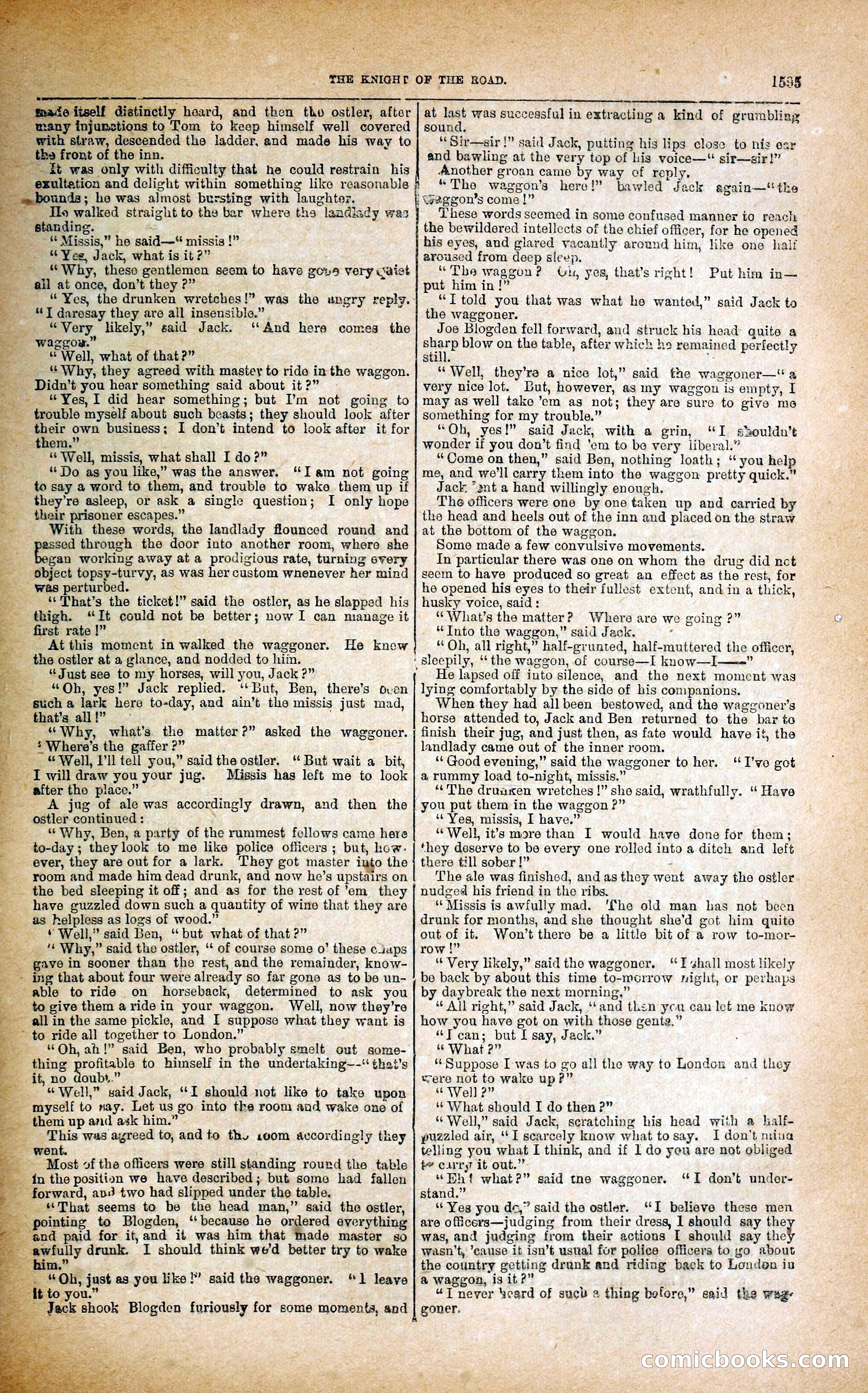 Black Bess; or, the Knight of the Road — page 223: Penny Dreadfuls, 1866