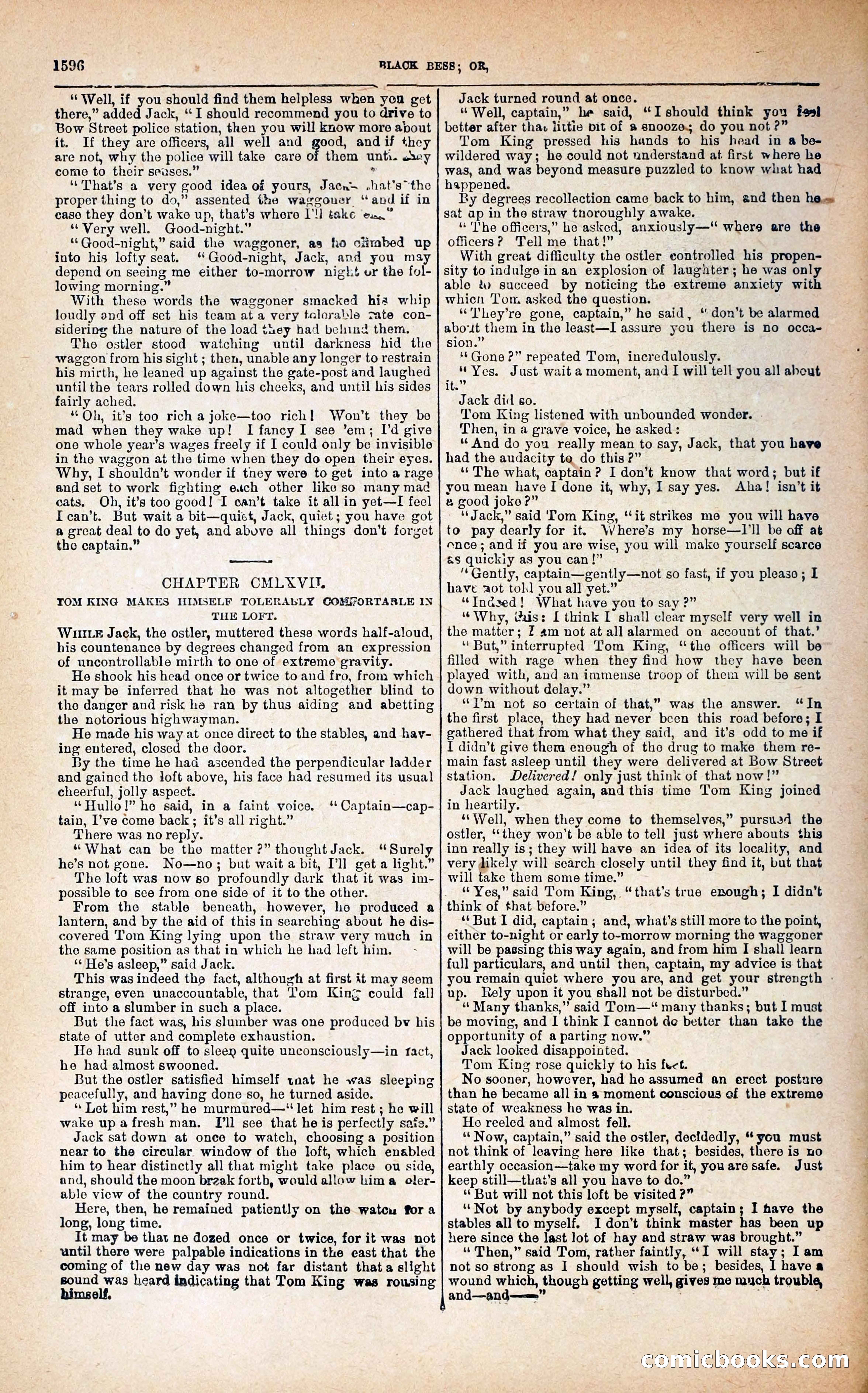 Black Bess; or, the Knight of the Road — page 224: Penny Dreadfuls, 1866