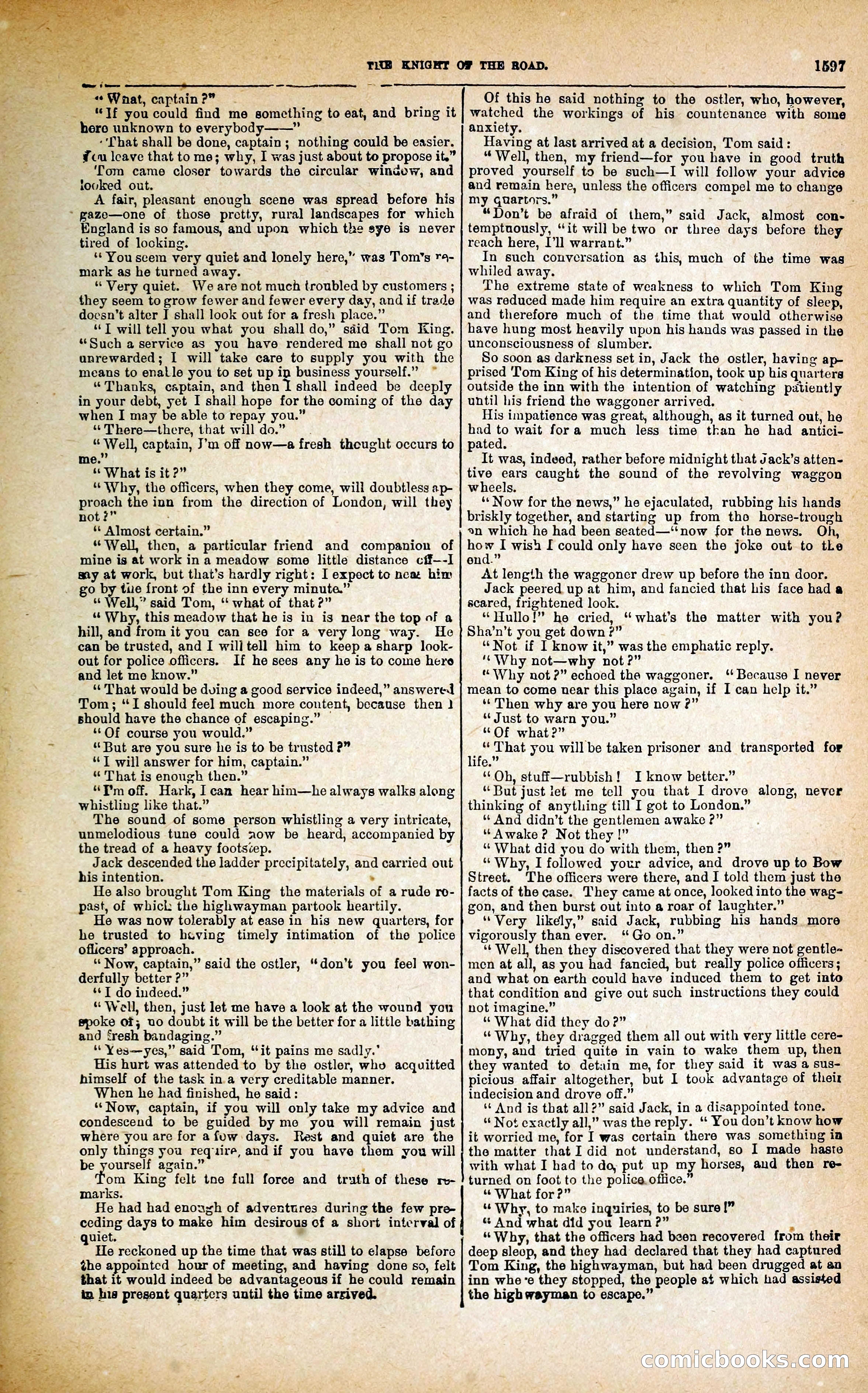 Black Bess; or, the Knight of the Road — page 225: Penny Dreadfuls, 1866