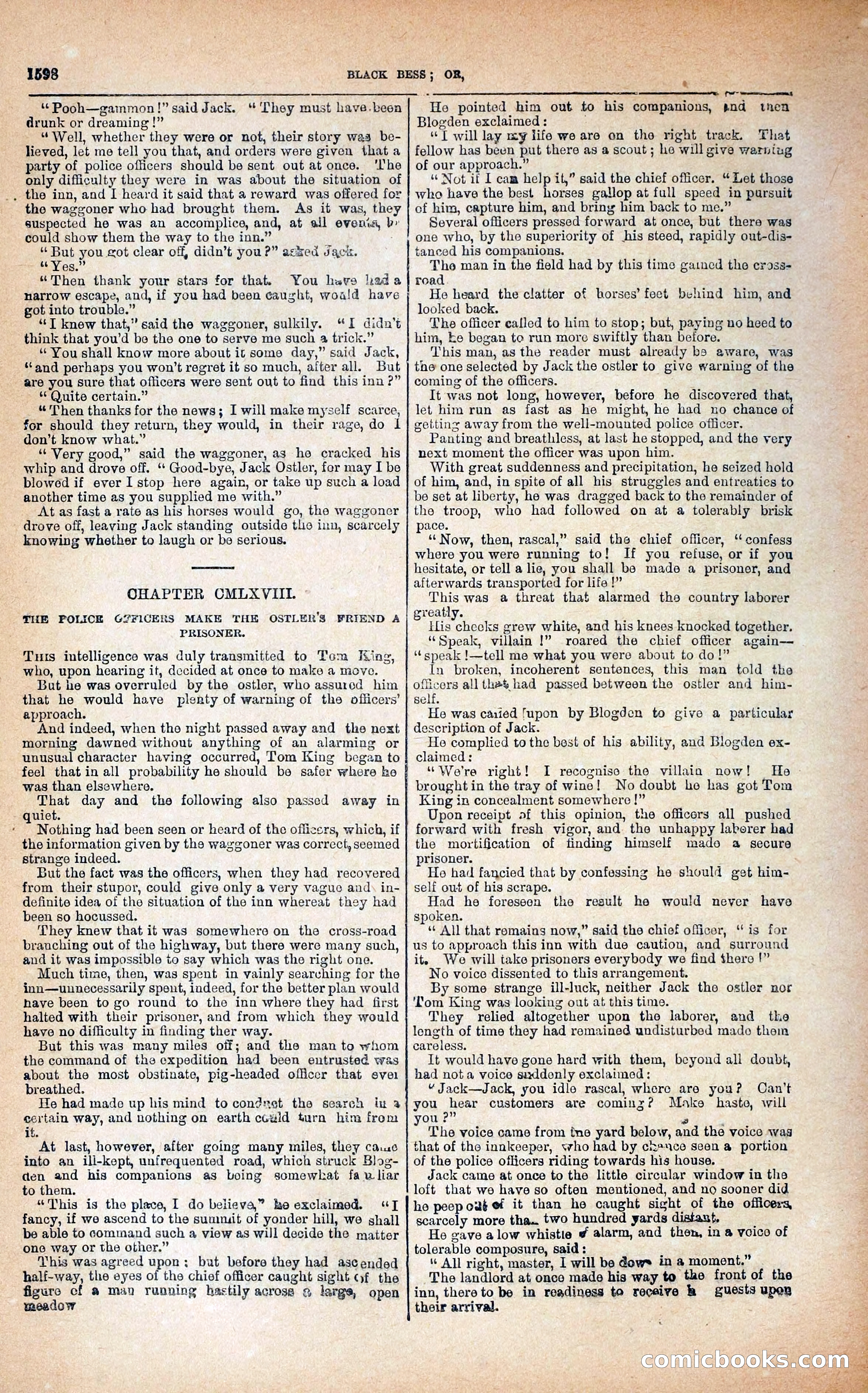 Black Bess; or, the Knight of the Road — page 226: Penny Dreadfuls, 1866
