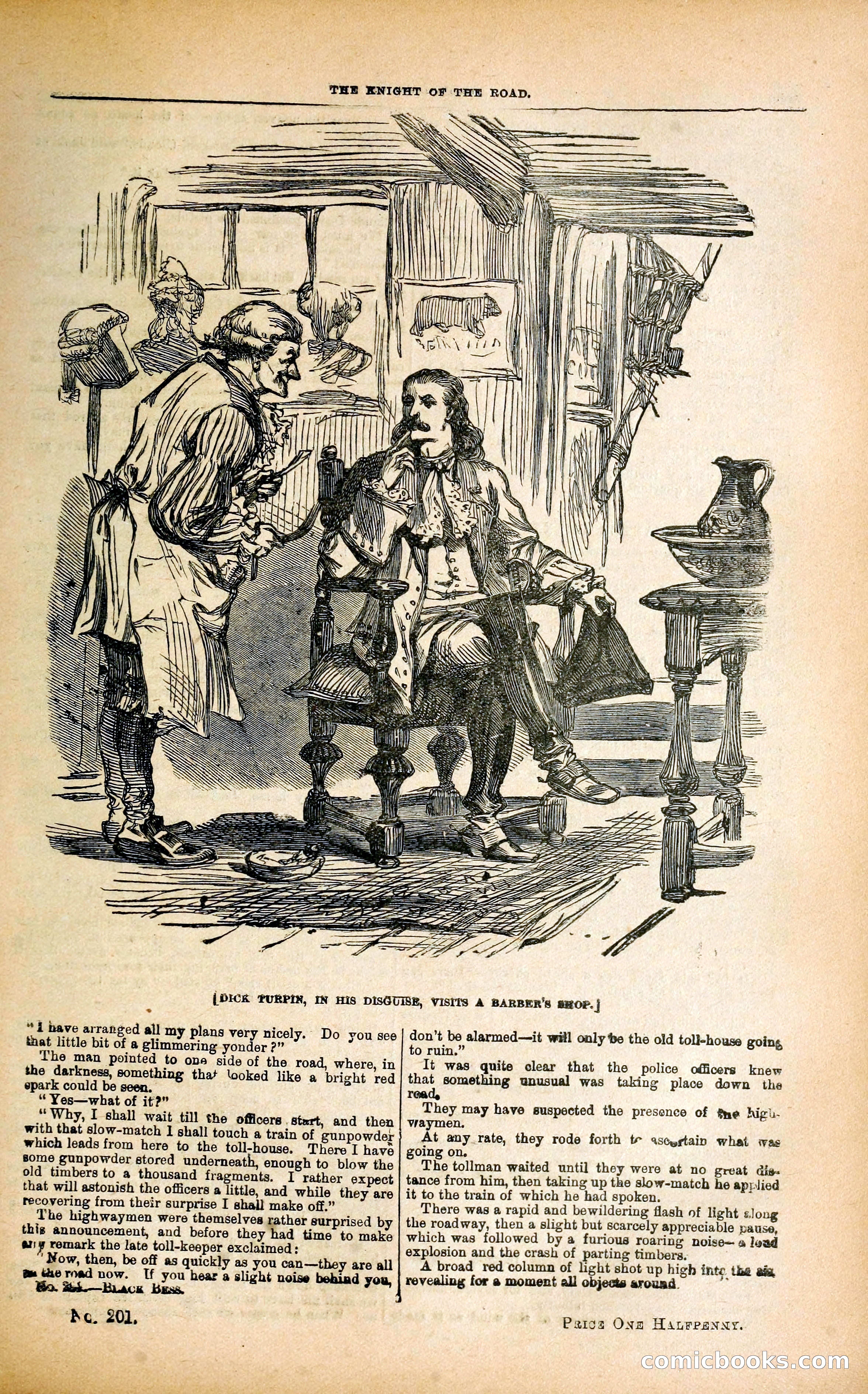 Black Bess; or, the Knight of the Road — page 229: Penny Dreadfuls, 1866