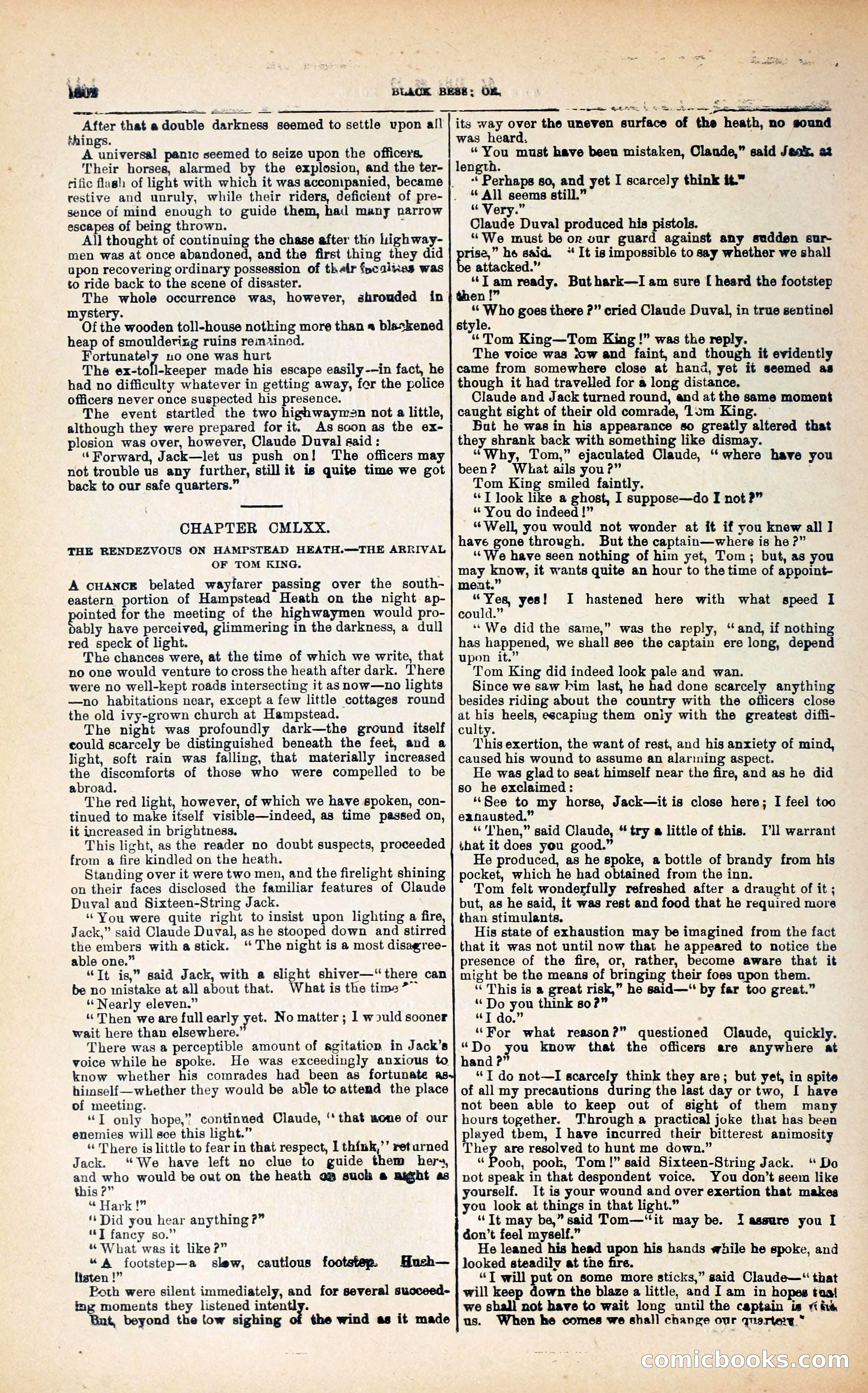 Black Bess; or, the Knight of the Road — page 230: Penny Dreadfuls, 1866