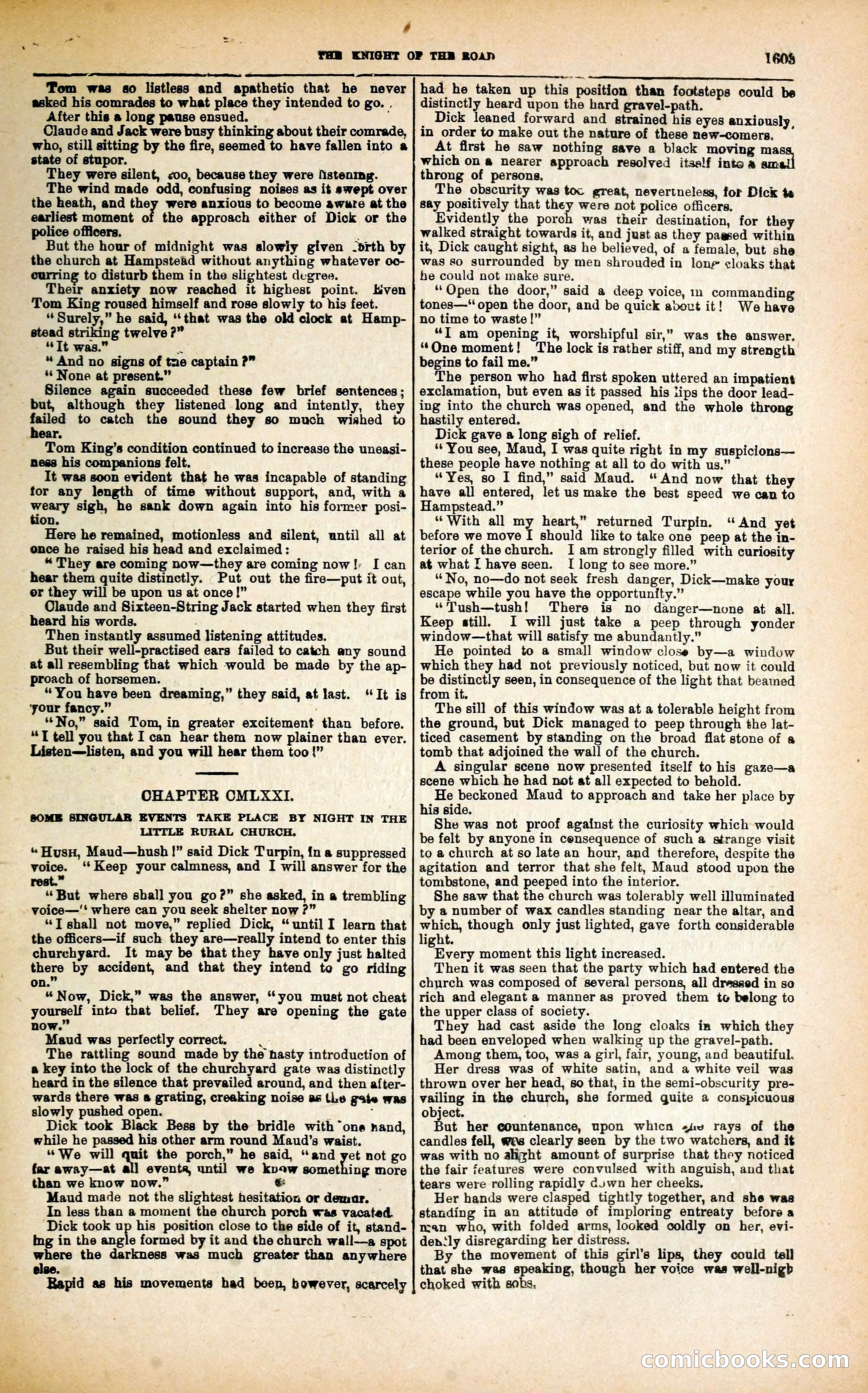 Black Bess; or, the Knight of the Road — page 231: Penny Dreadfuls, 1866