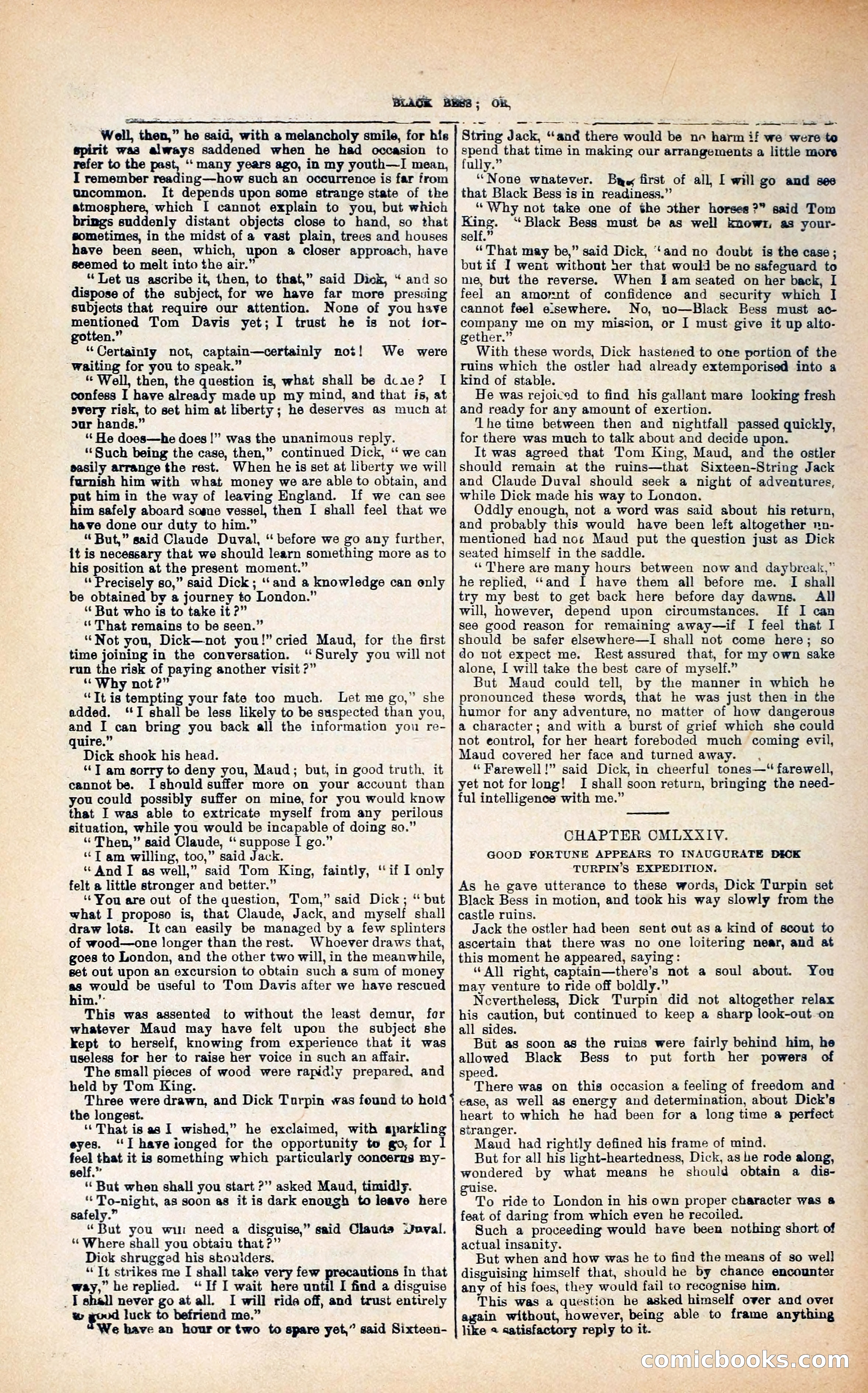 Black Bess; or, the Knight of the Road — page 236: Penny Dreadfuls, 1866