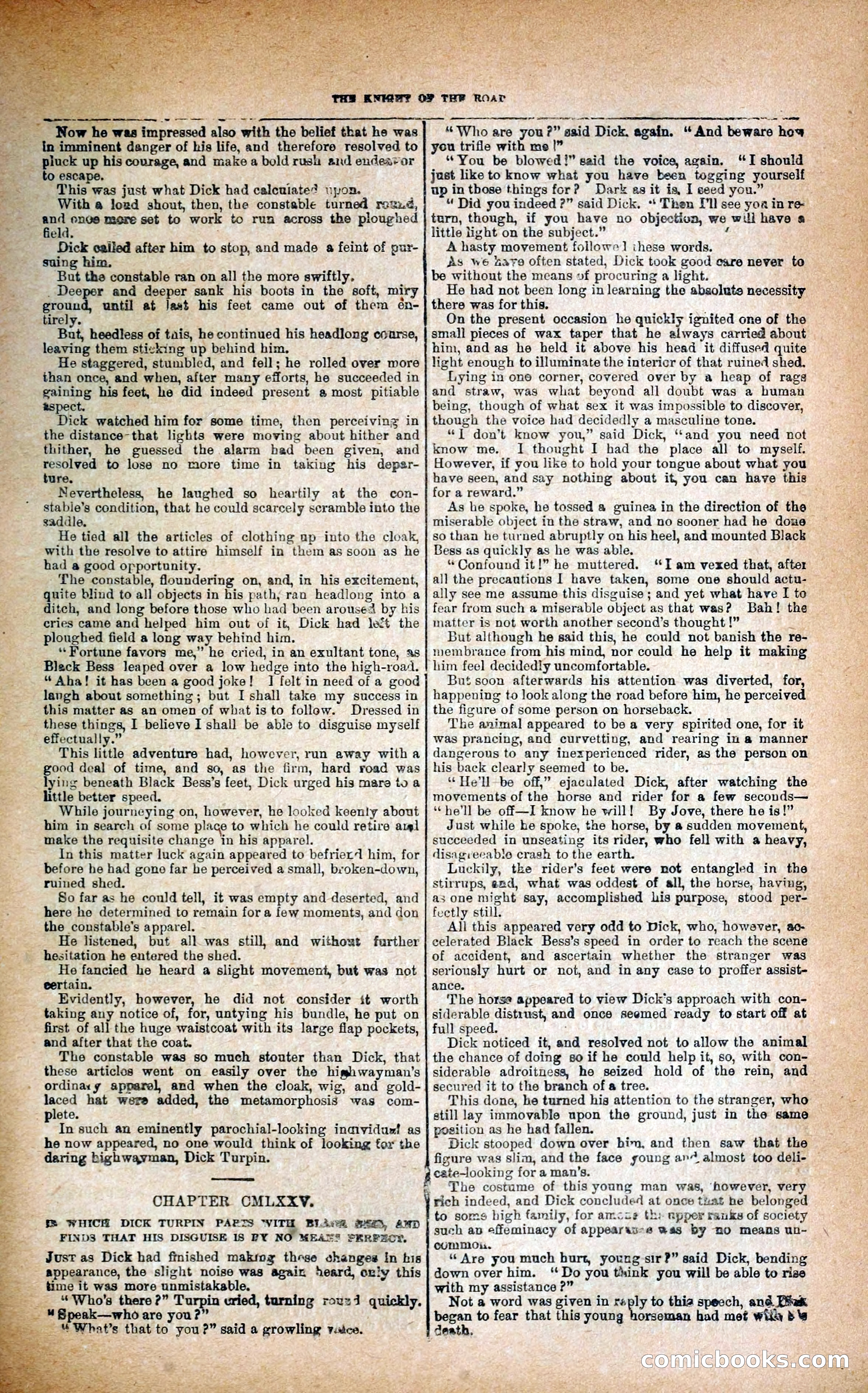 Black Bess; or, the Knight of the Road — page 239: Penny Dreadfuls, 1866