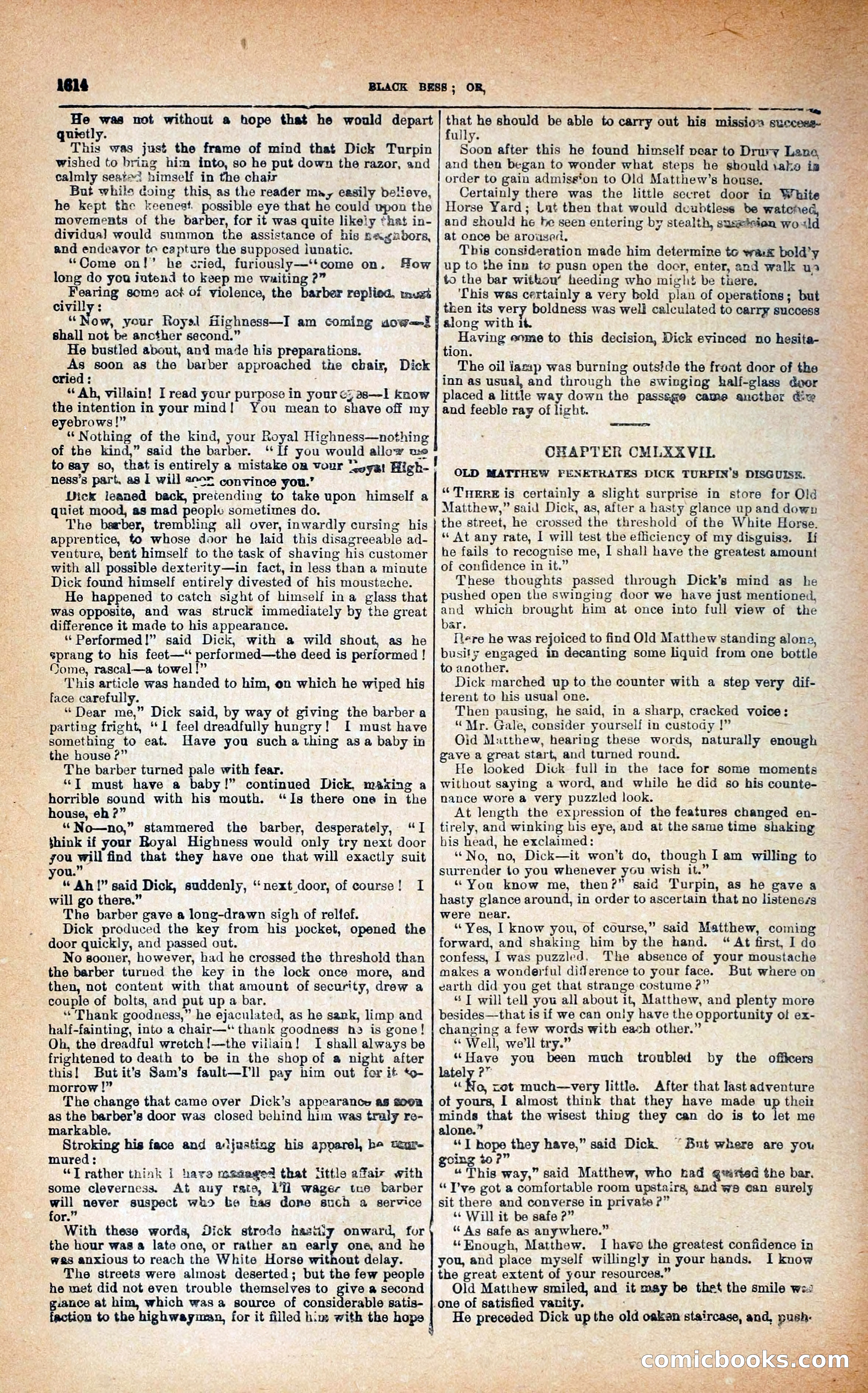 Black Bess; or, the Knight of the Road — page 242: Penny Dreadfuls, 1866
