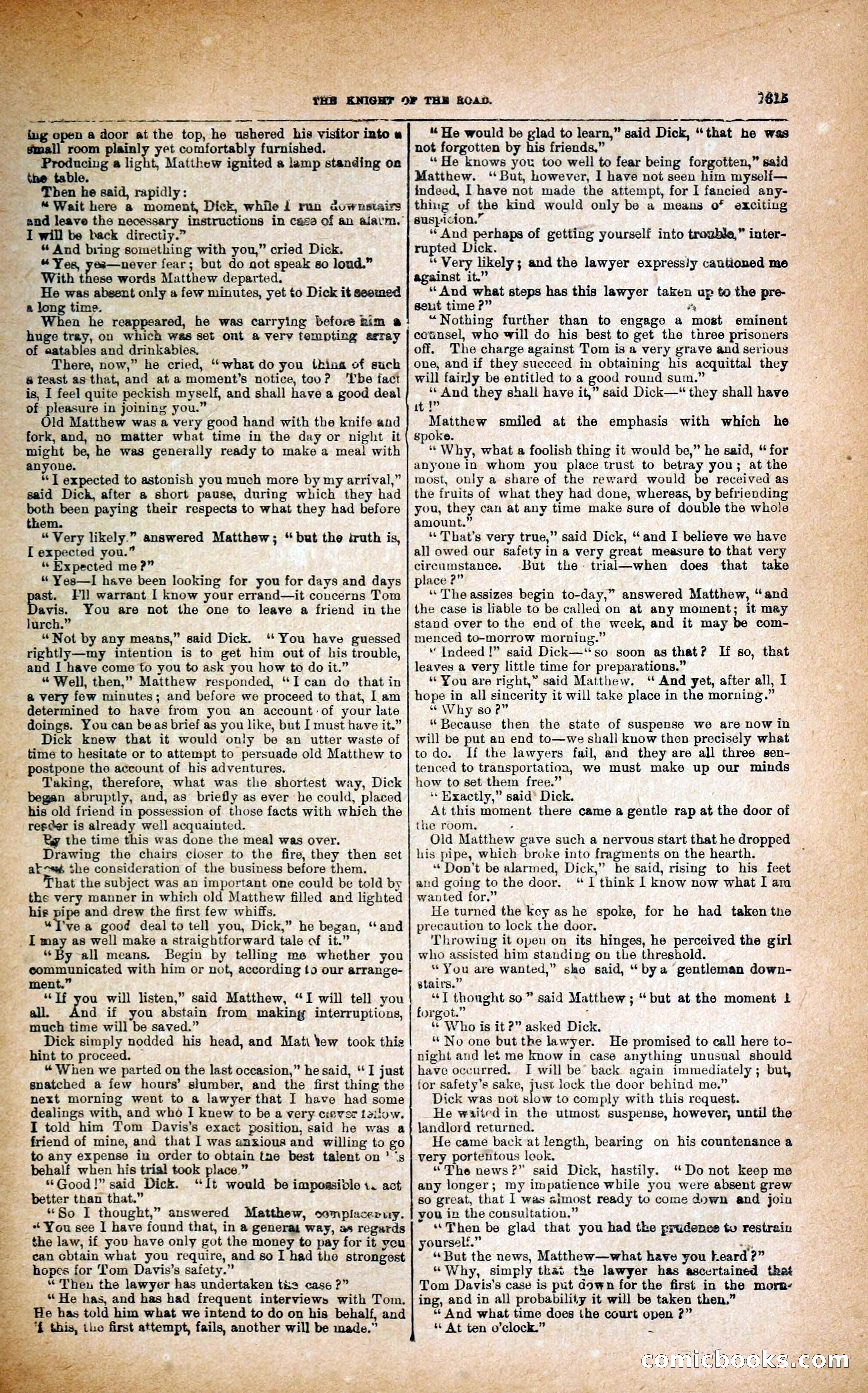 Black Bess; or, the Knight of the Road — page 243: Penny Dreadfuls, 1866