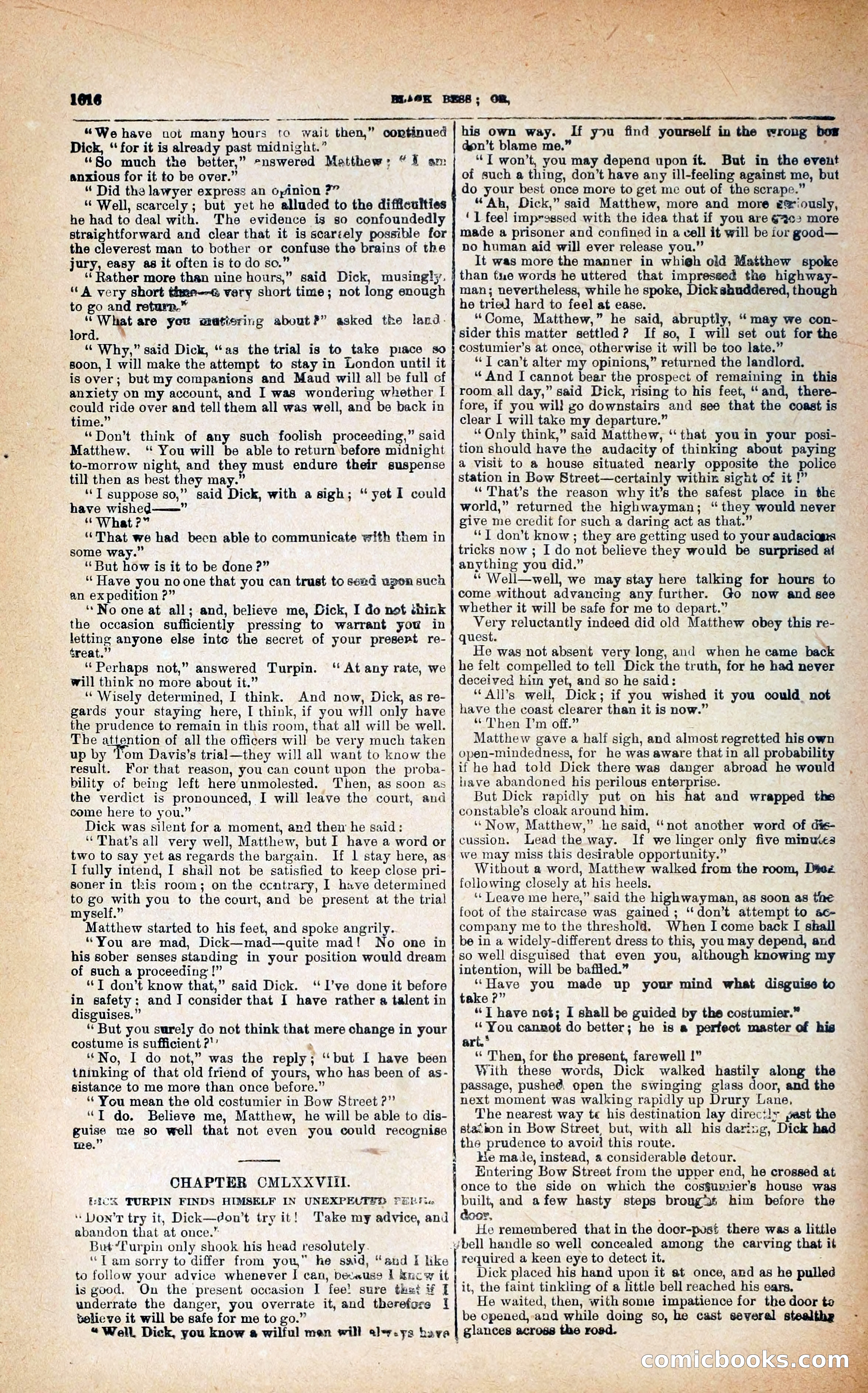 Black Bess; or, the Knight of the Road — page 244: Penny Dreadfuls, 1866