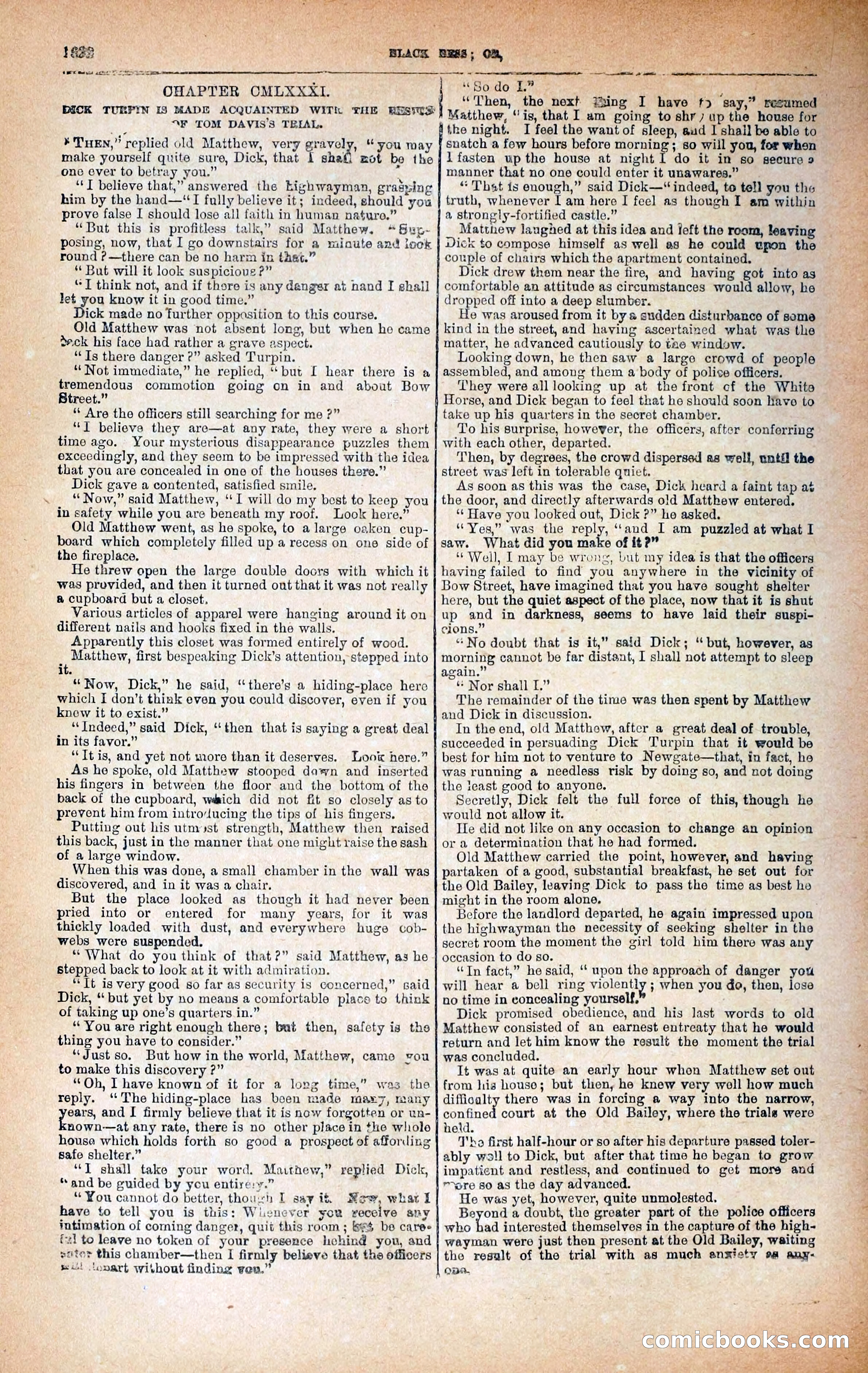 Black Bess; or, the Knight of the Road — page 250: Penny Dreadfuls, 1866