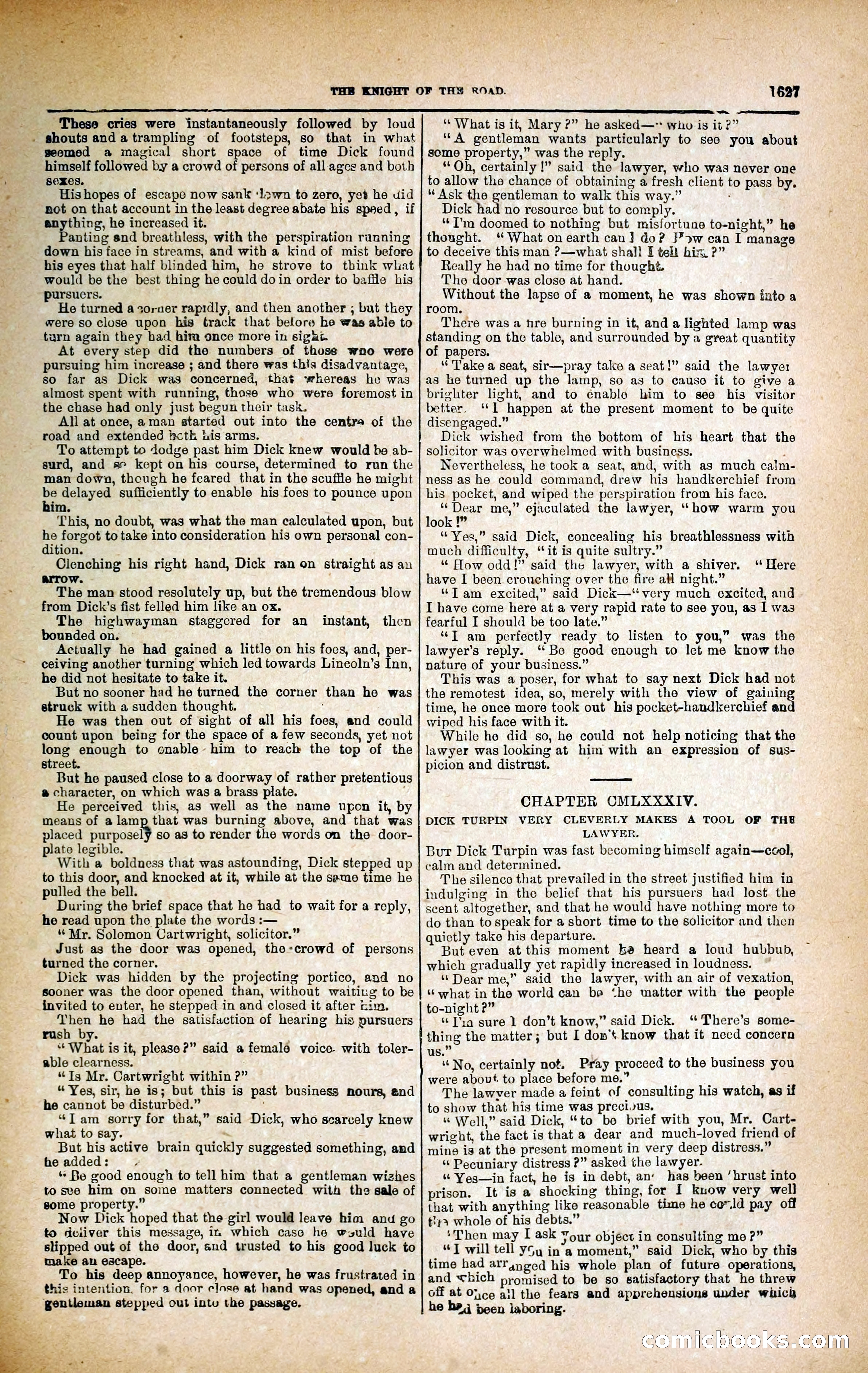 Black Bess; or, the Knight of the Road — page 255: Penny Dreadfuls, 1866