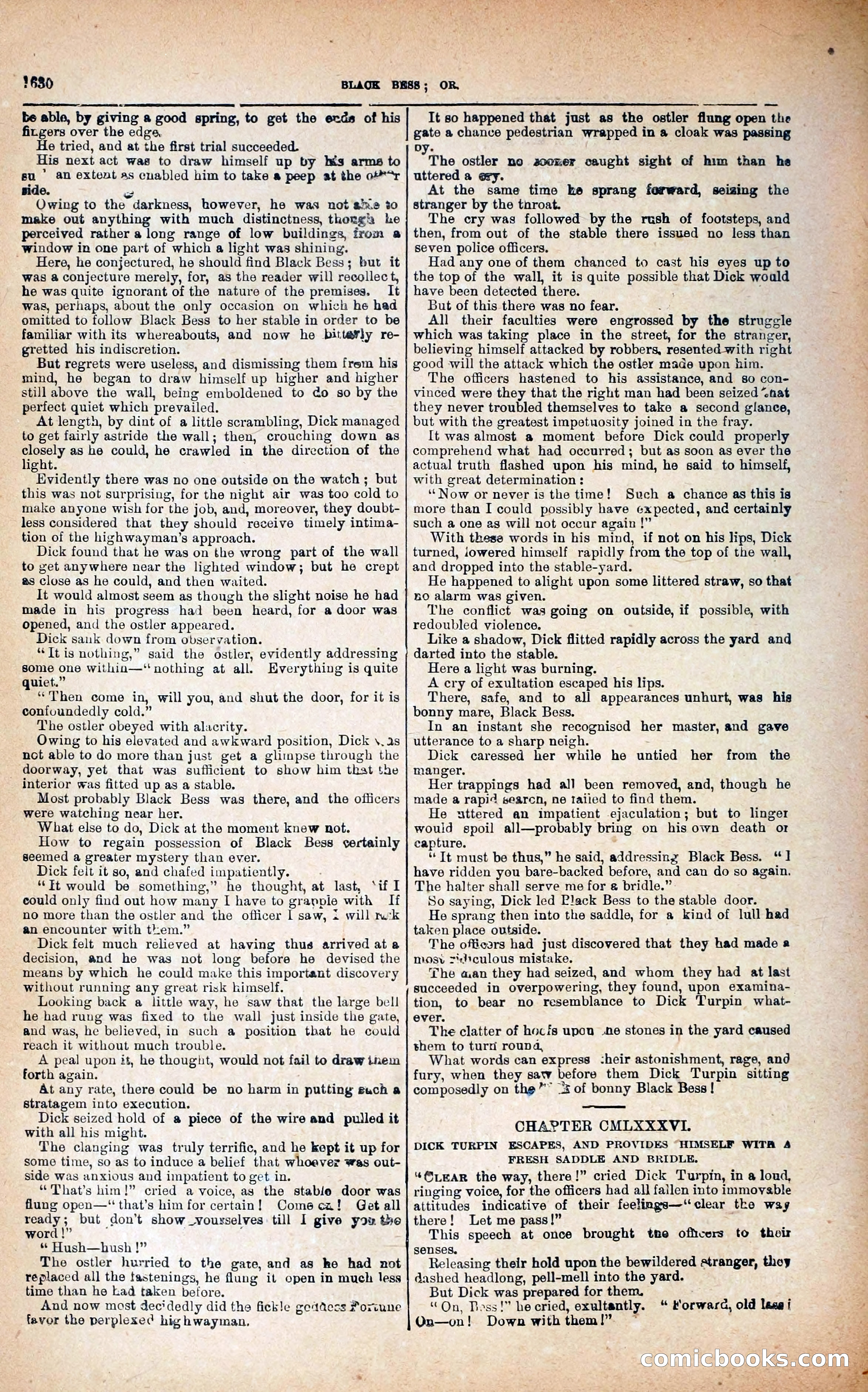 Black Bess; or, the Knight of the Road — page 258: Penny Dreadfuls, 1866