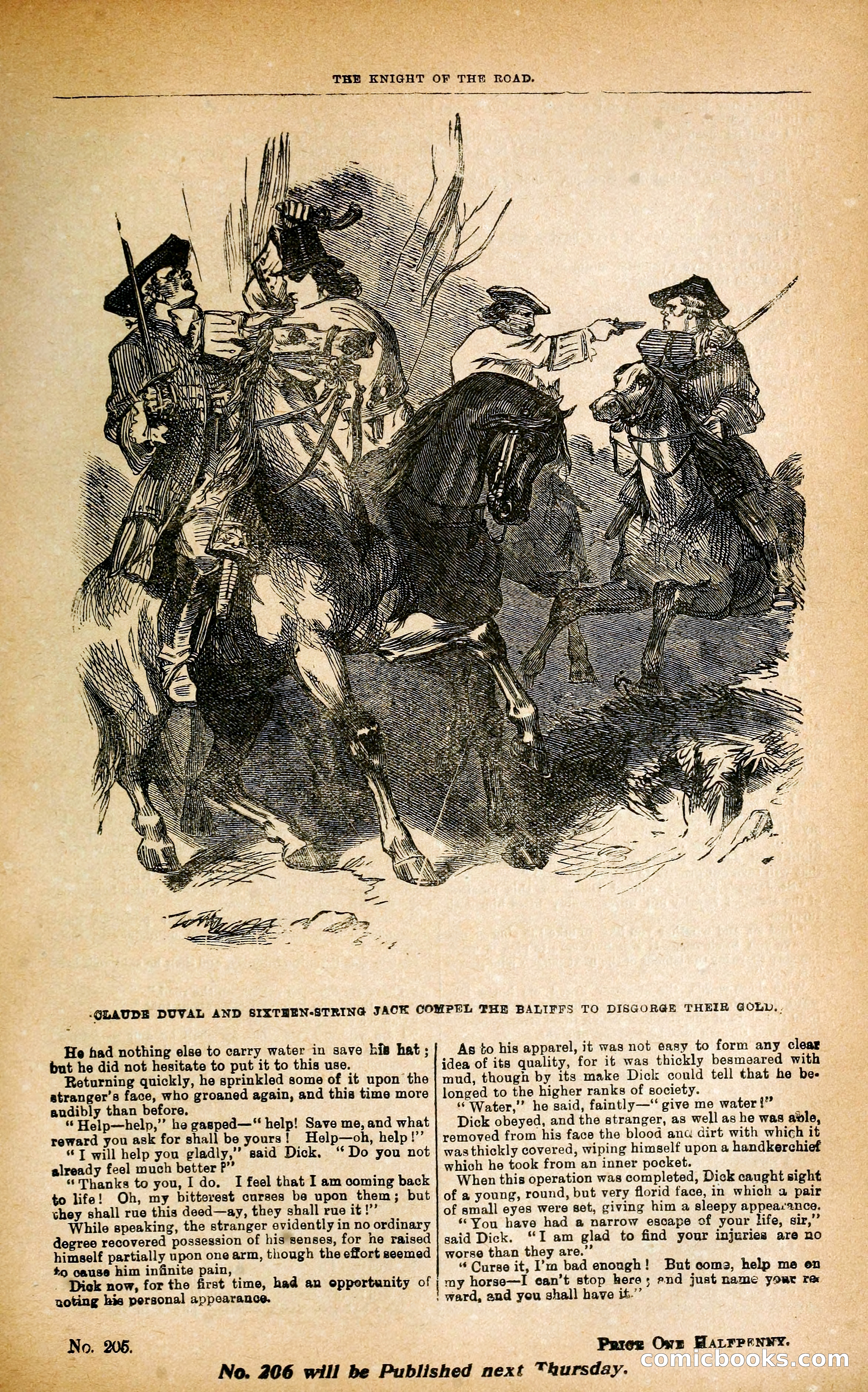 Black Bess; or, the Knight of the Road — page 261: Penny Dreadfuls, 1866