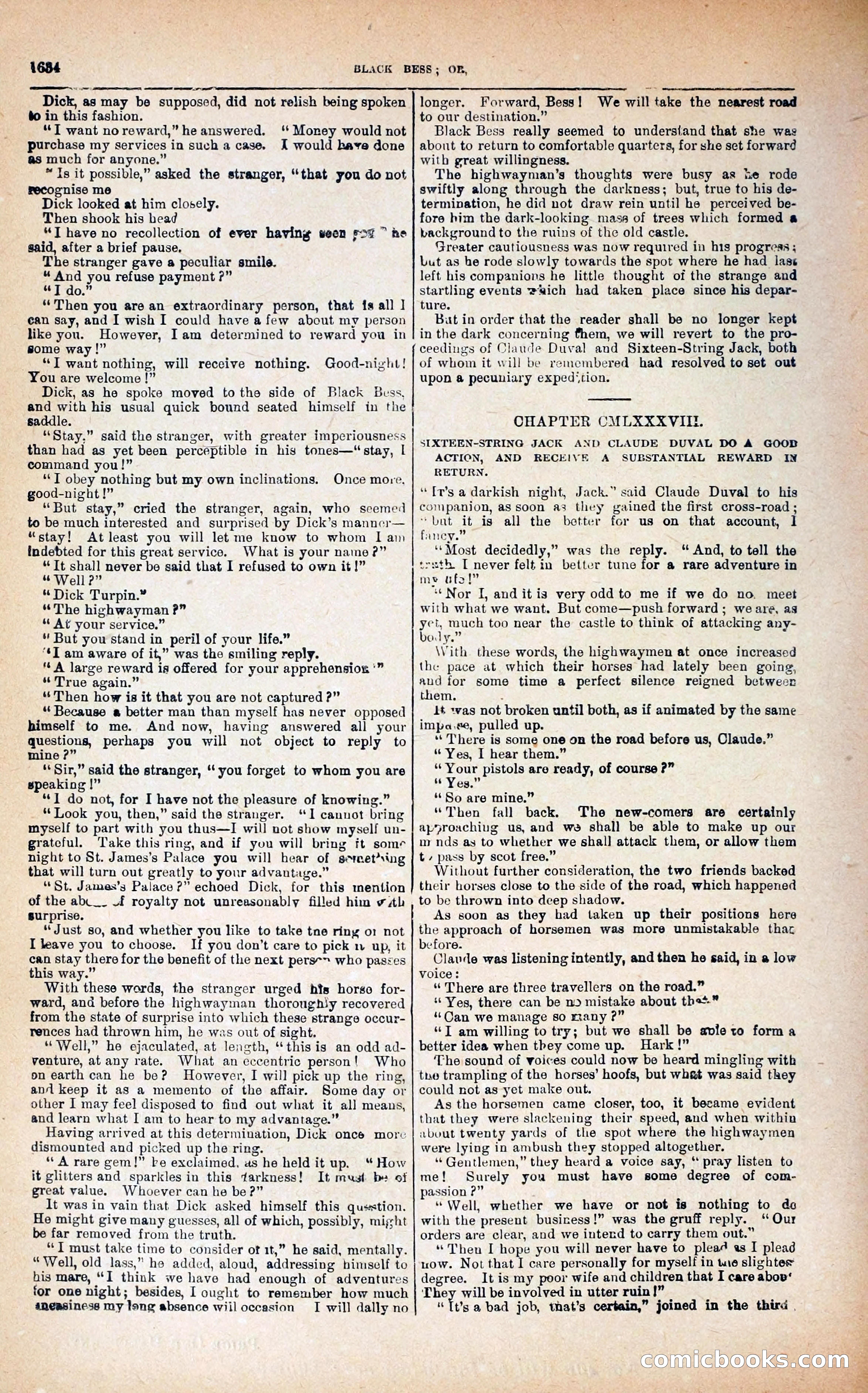 Black Bess; or, the Knight of the Road — page 262: Penny Dreadfuls, 1866