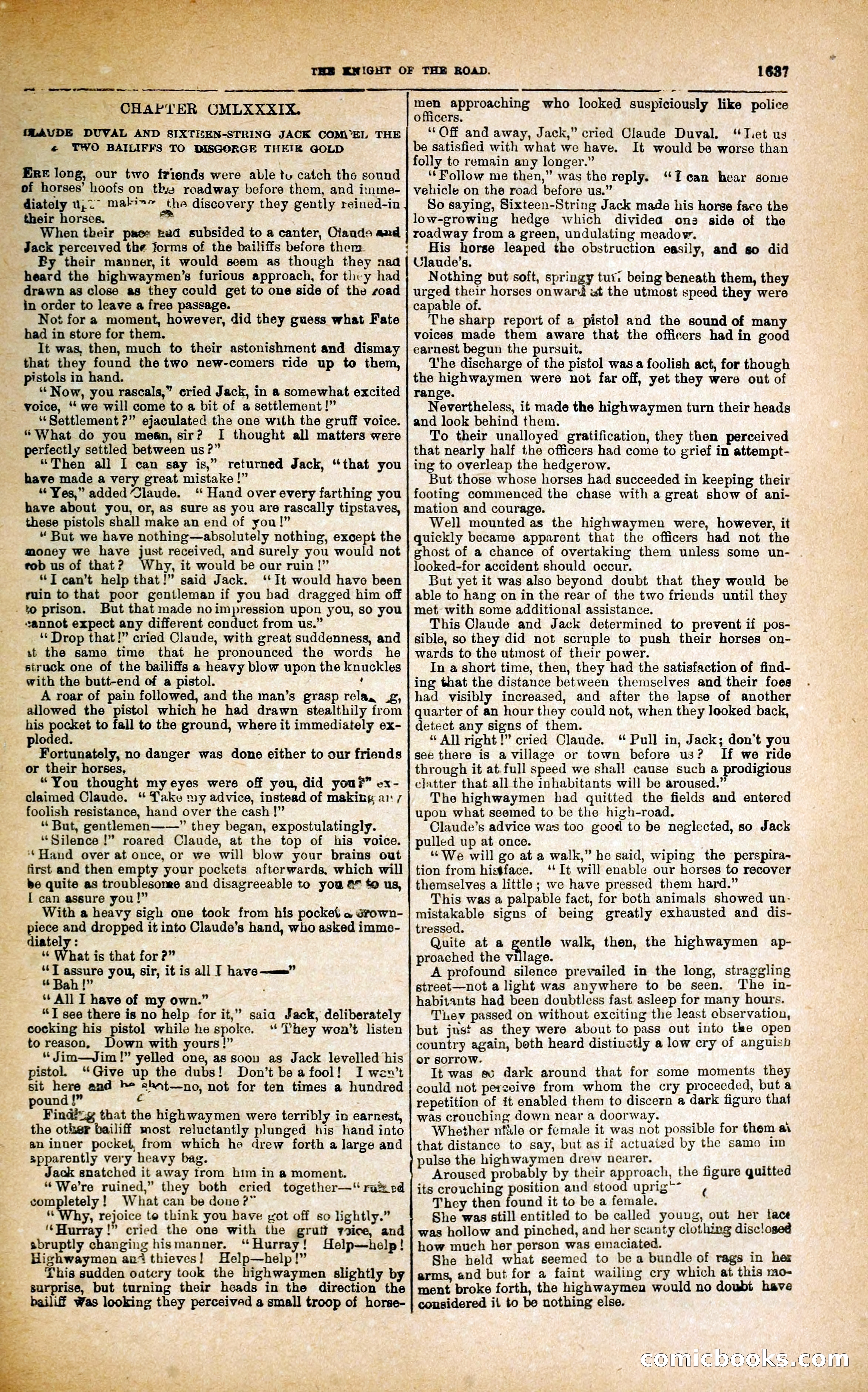 Black Bess; or, the Knight of the Road — page 265: Penny Dreadfuls, 1866