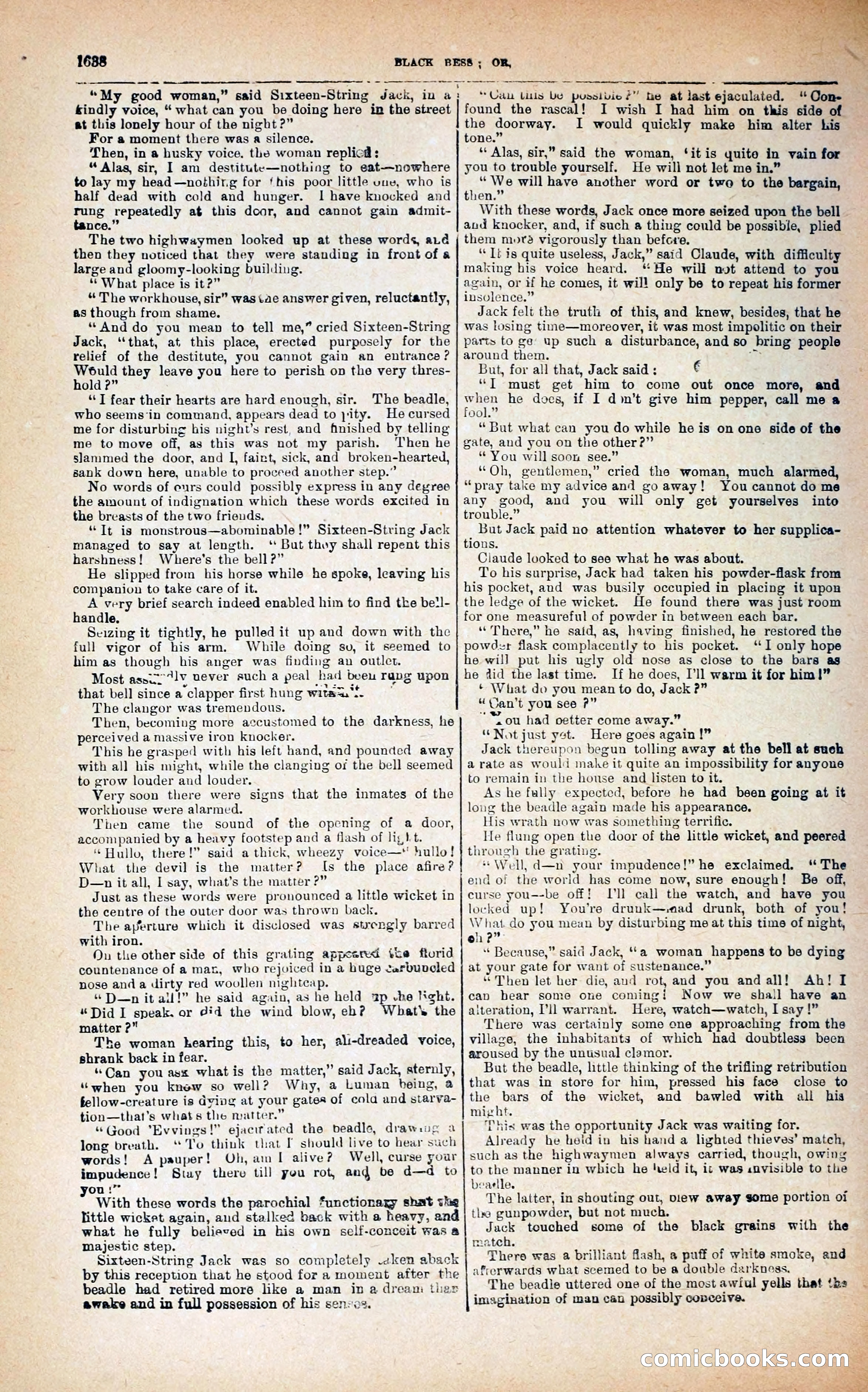 Black Bess; or, the Knight of the Road — page 266: Penny Dreadfuls, 1866