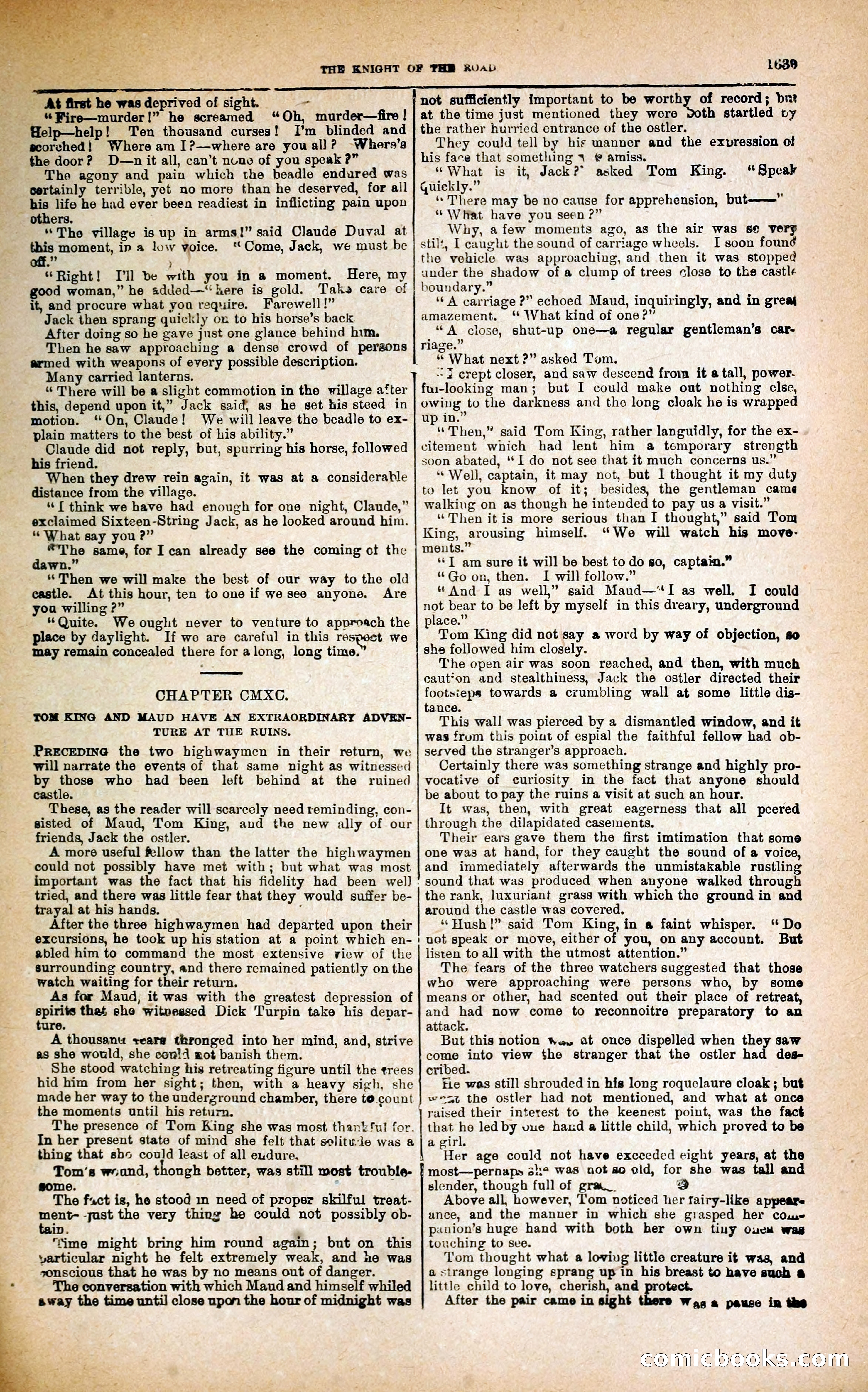 Black Bess; or, the Knight of the Road — page 267: Penny Dreadfuls, 1866